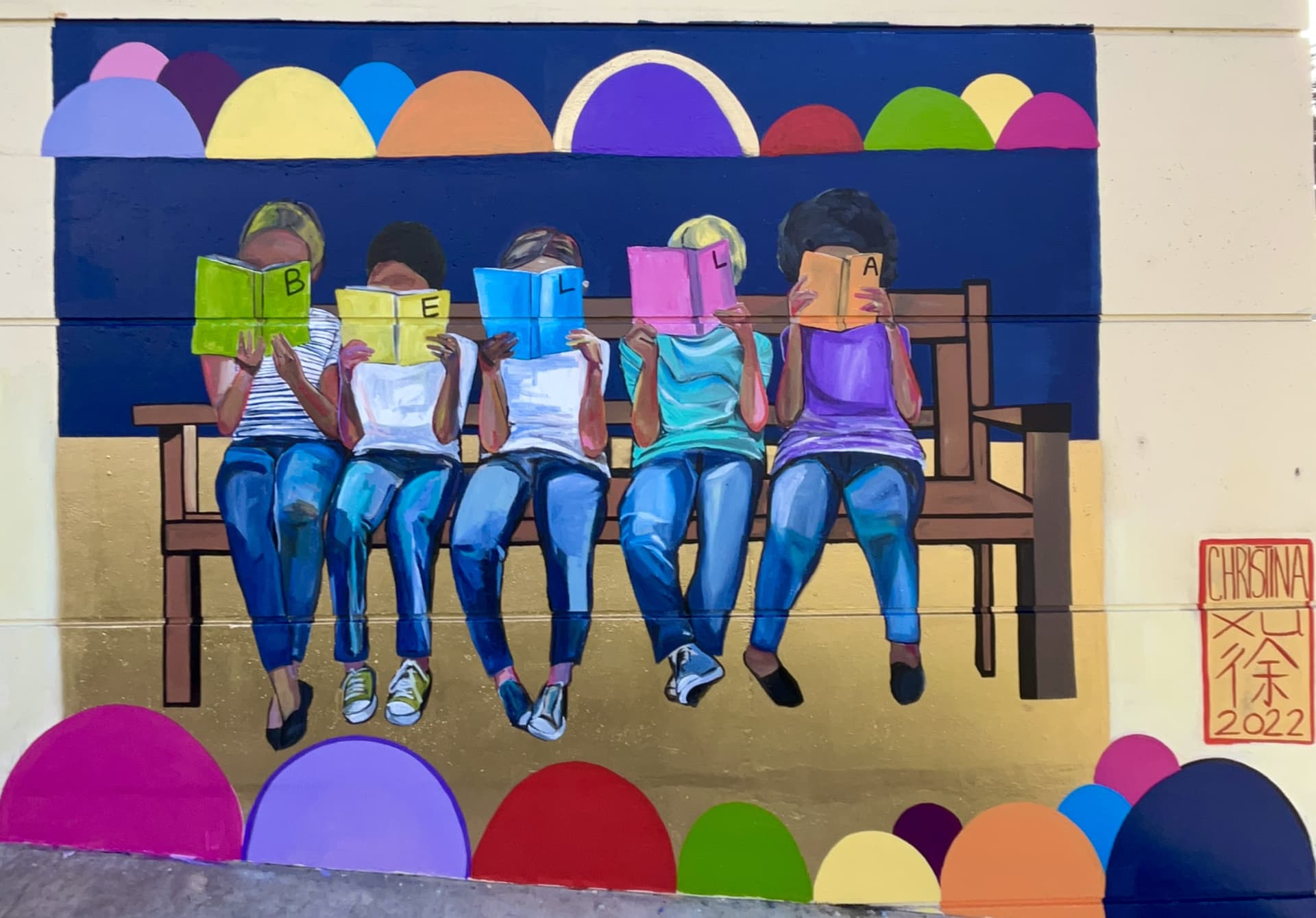 Reading Together in Vibrant Harmony by Christinaxu