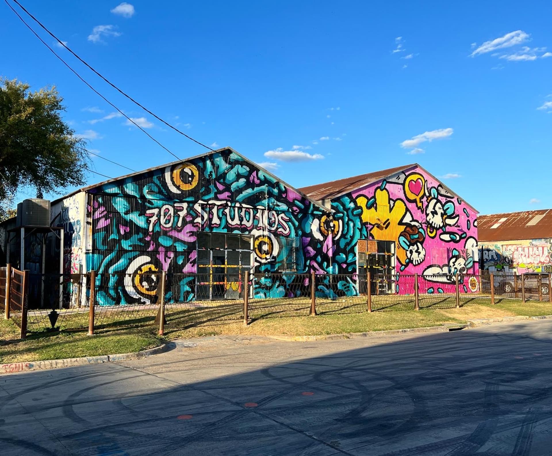 Vibrant Whimsy in Urban Color Explosion by Oddgrass