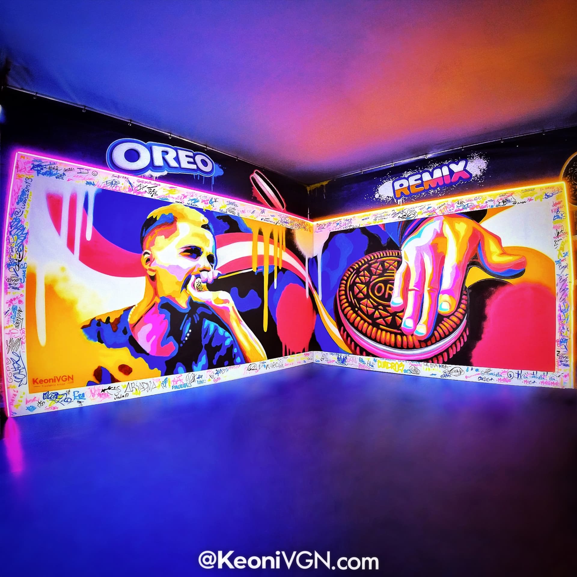 Project for Oreo & Redbull by Keoni VGN