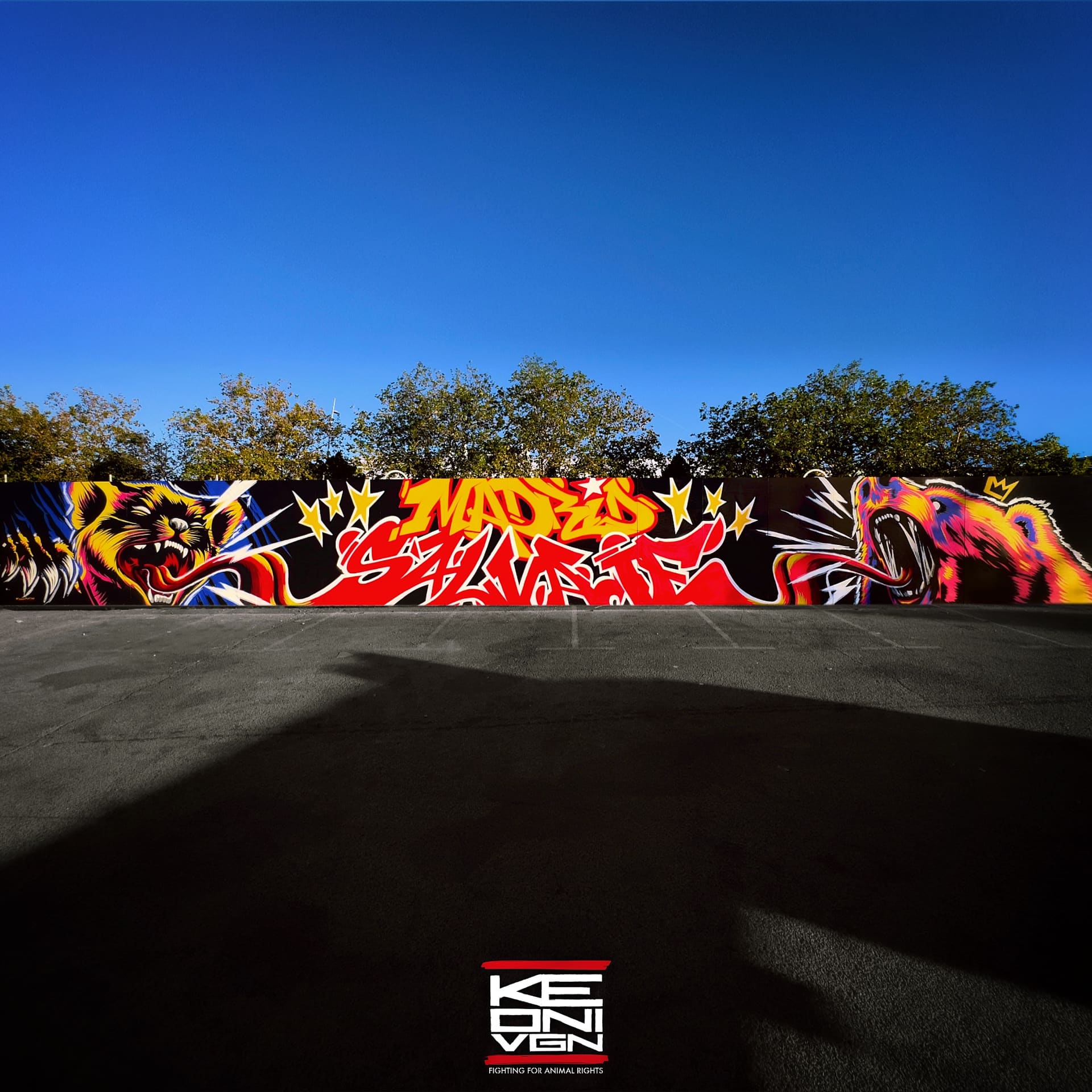 Project for Madrid Salvaje Music Festival by Keoni VGN