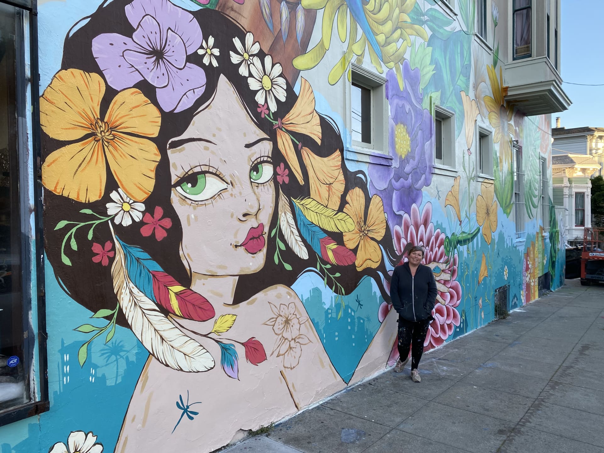 Wild Feathers & Painted Ladies (collab with Amanda Lynn) by Ursula X Young