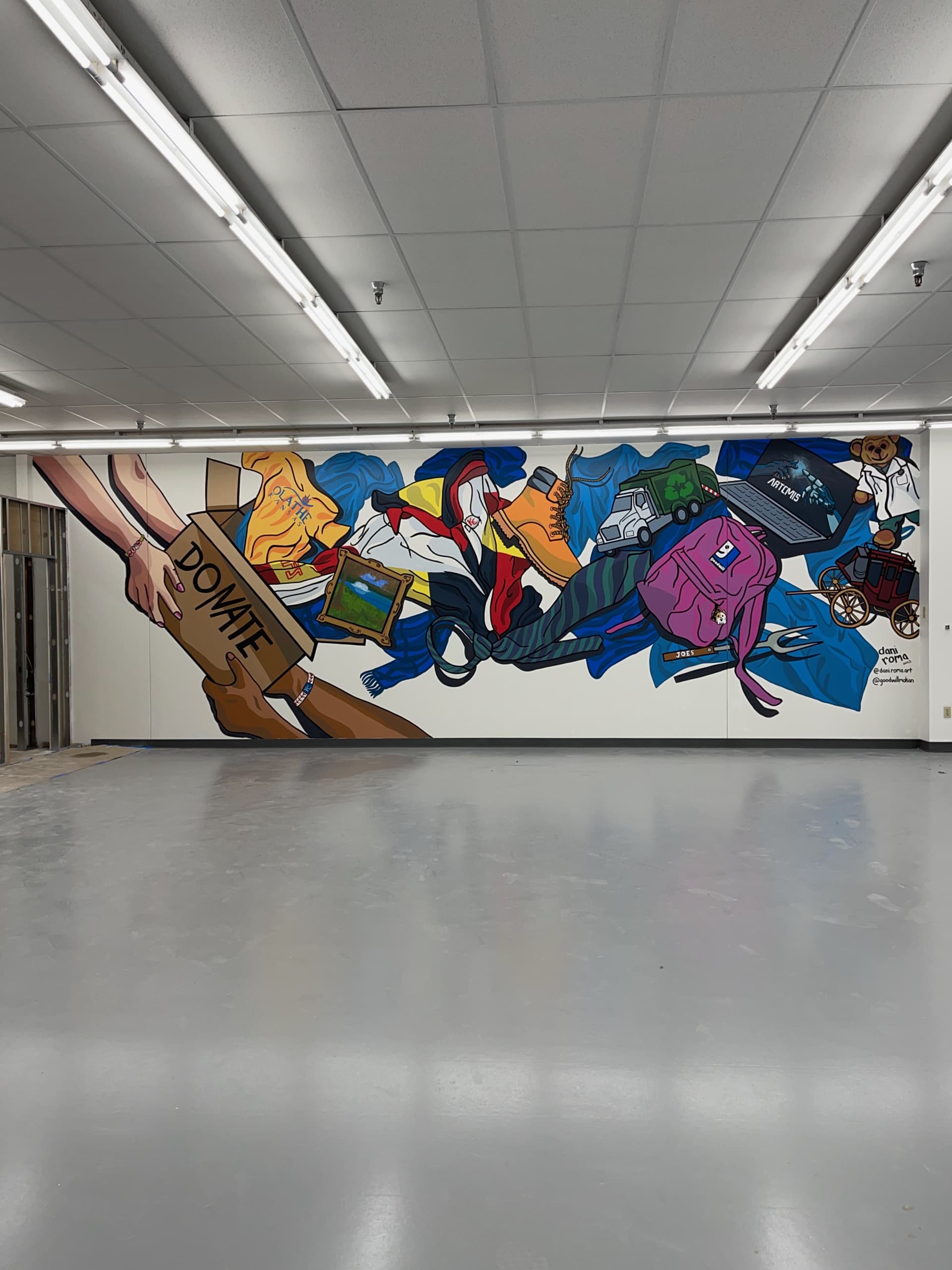 Donate Today (Goodwill) by Dani Roma
