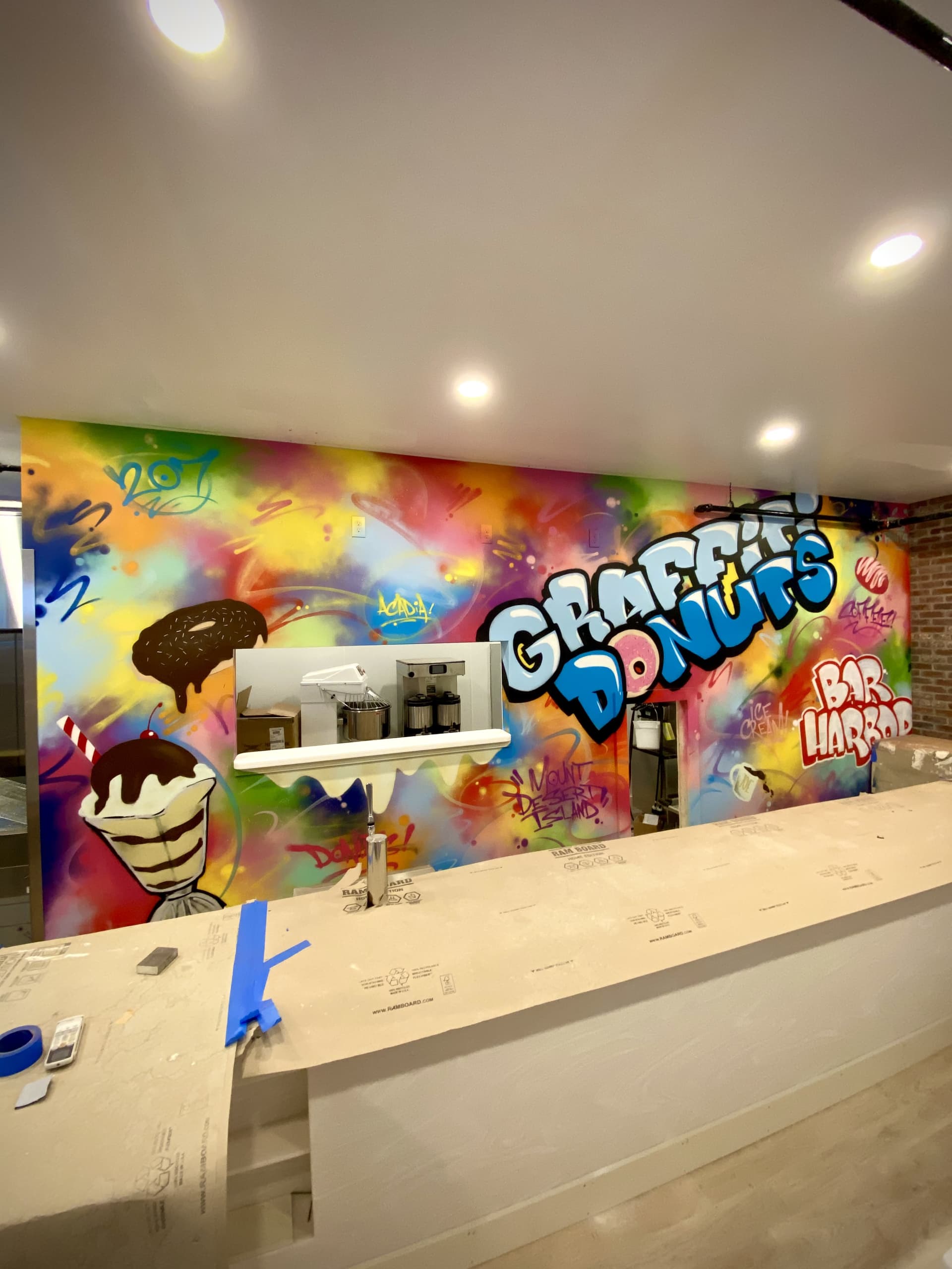 Graffiti Donuts by Dave Croc