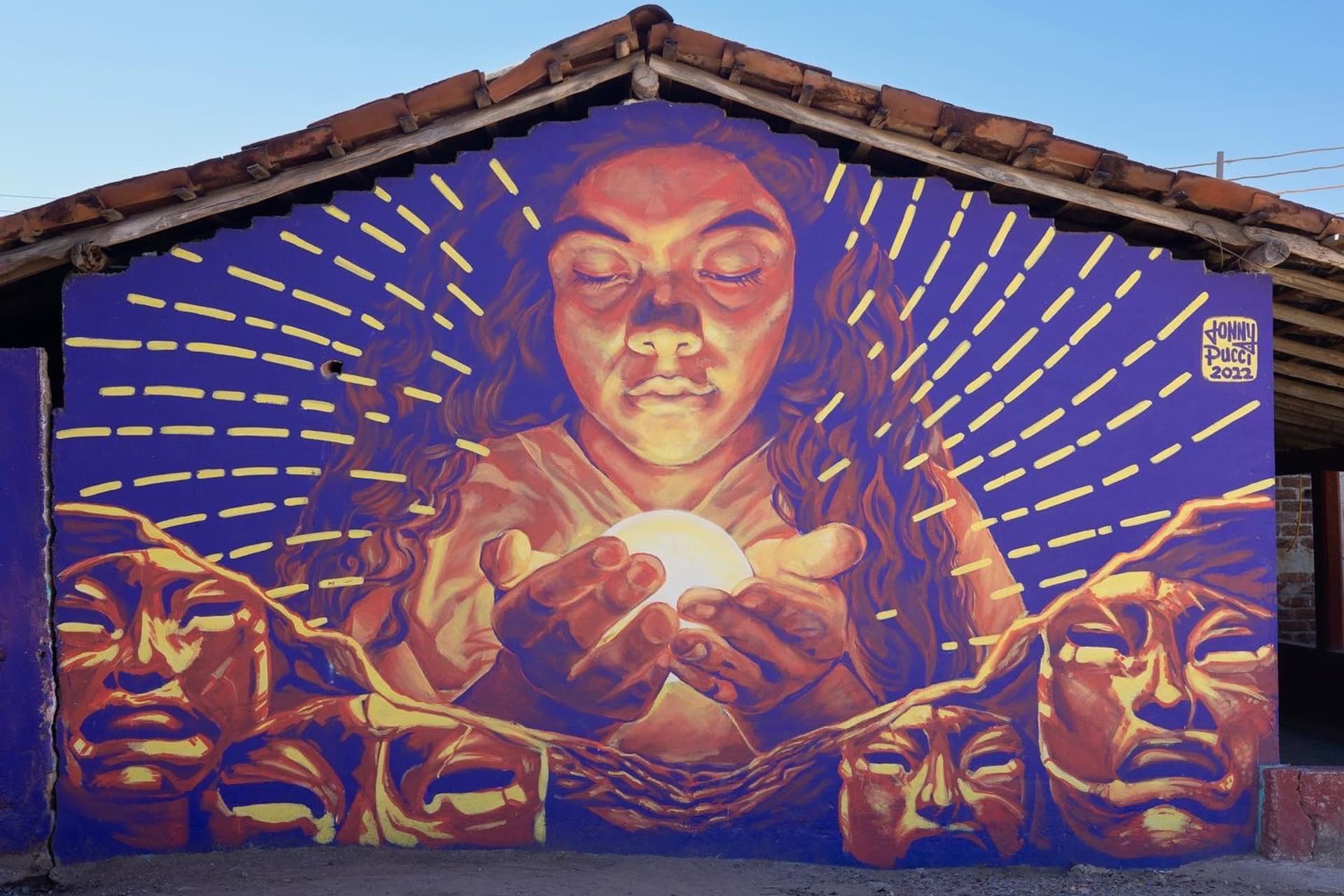 Embrace of Light and Ancestral Echoes by Jonny Pucci