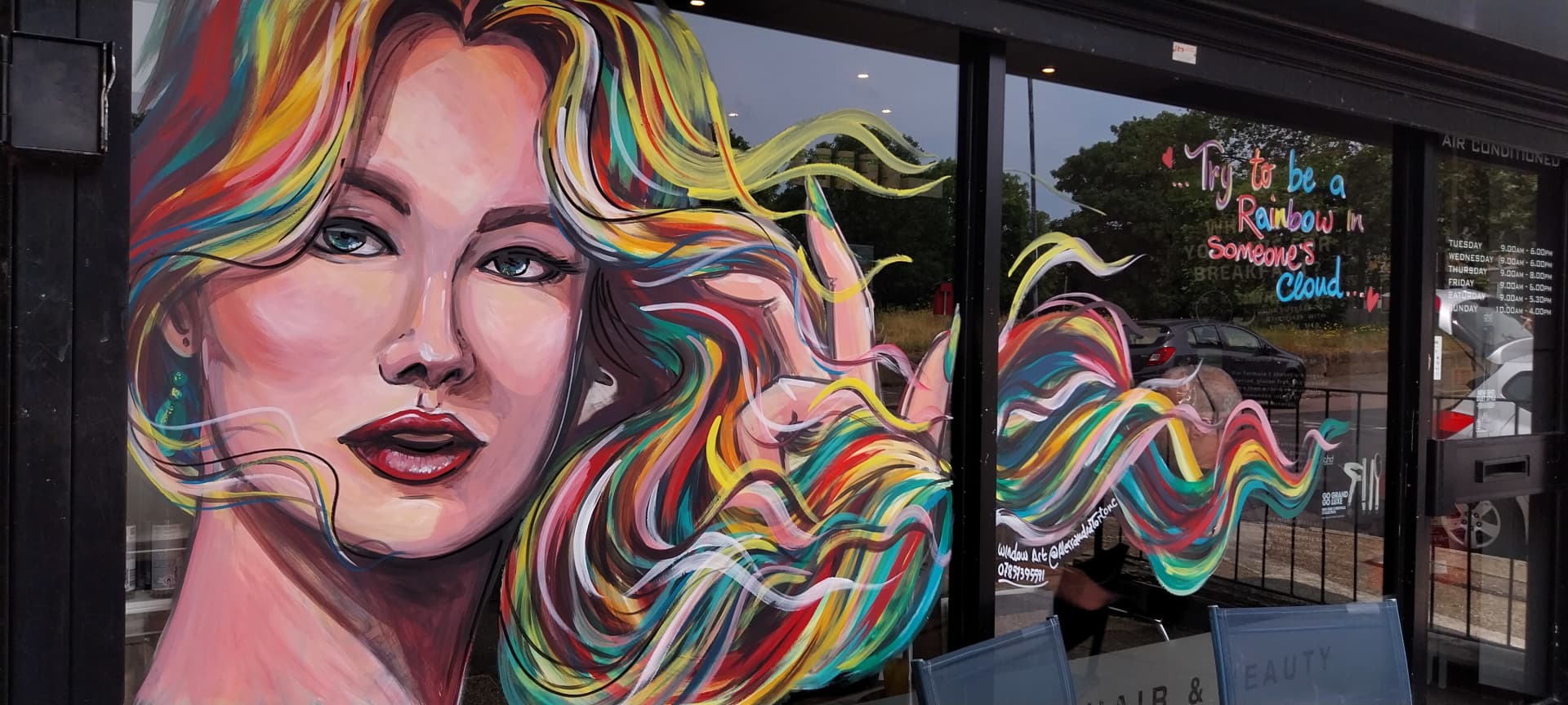 Whispers of Color and Hope in London by Alessandra Tortone