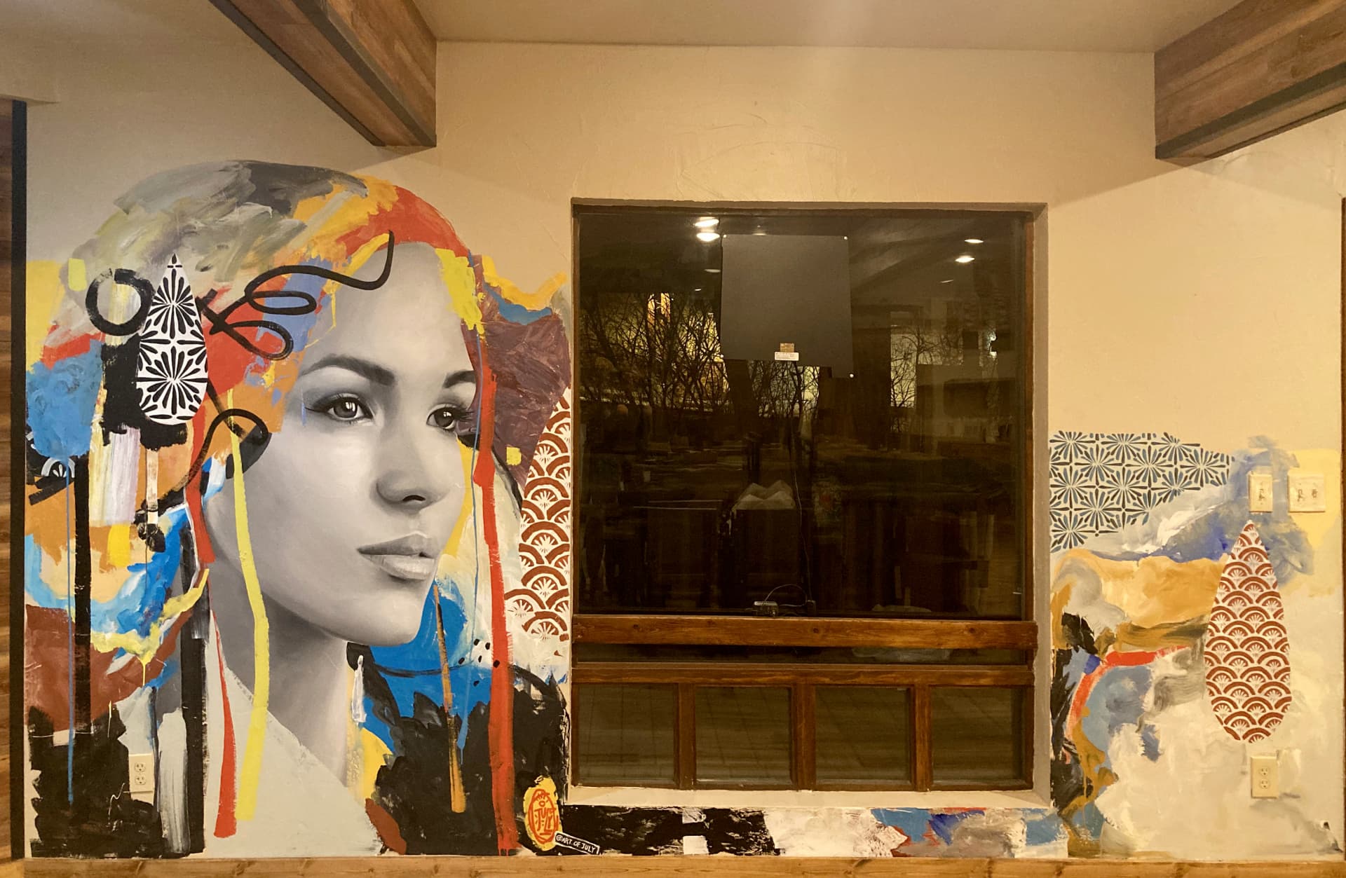 Alehouse Mural by July