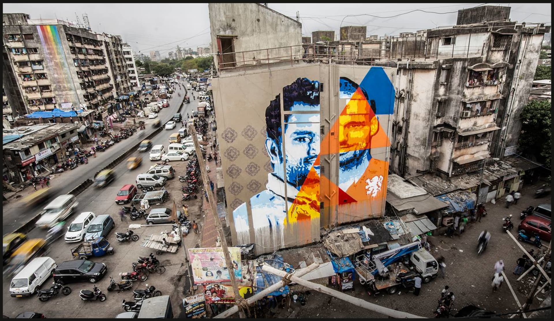 Faces of Resilience in Urban Color by Ives.one