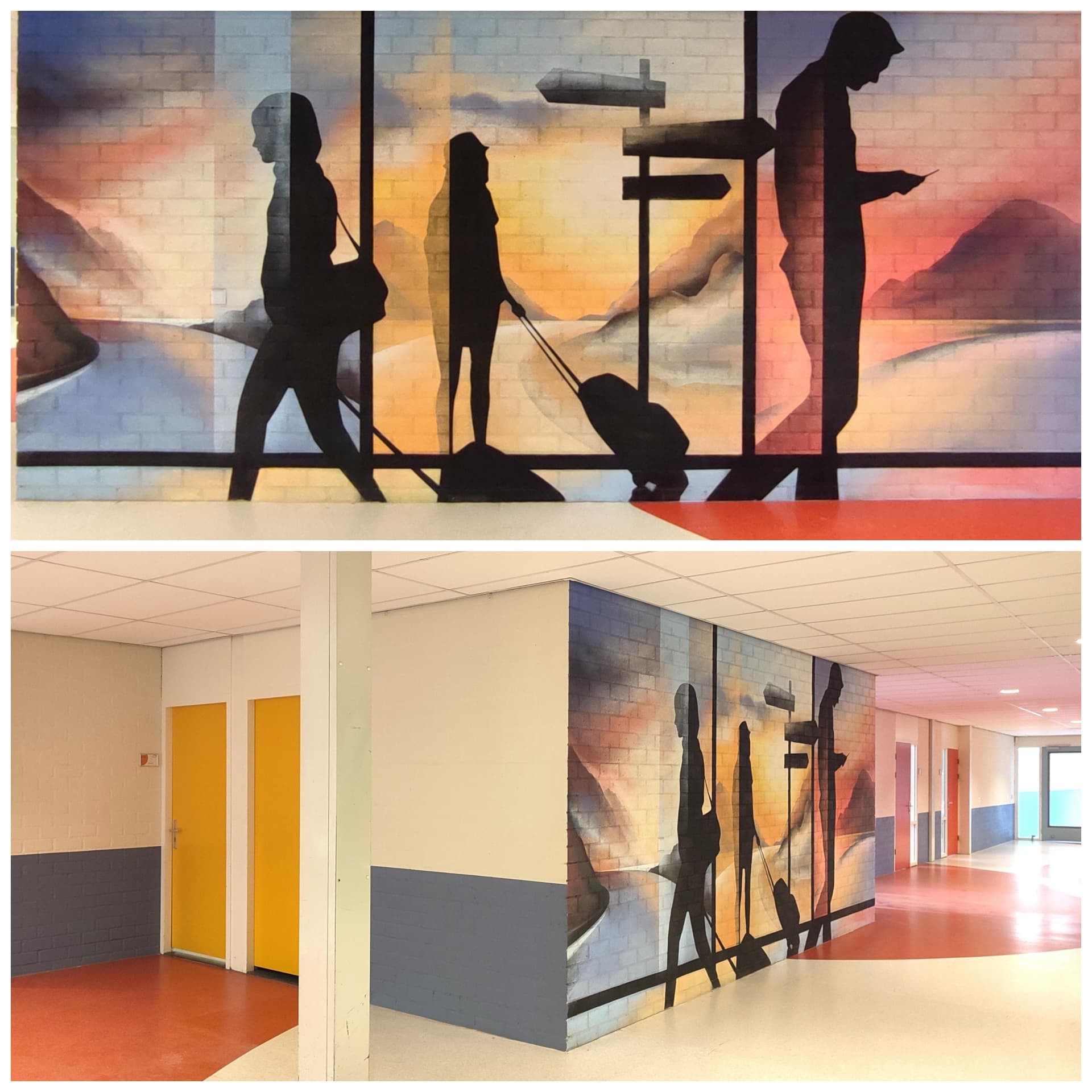 Onderweg by Trude Euser