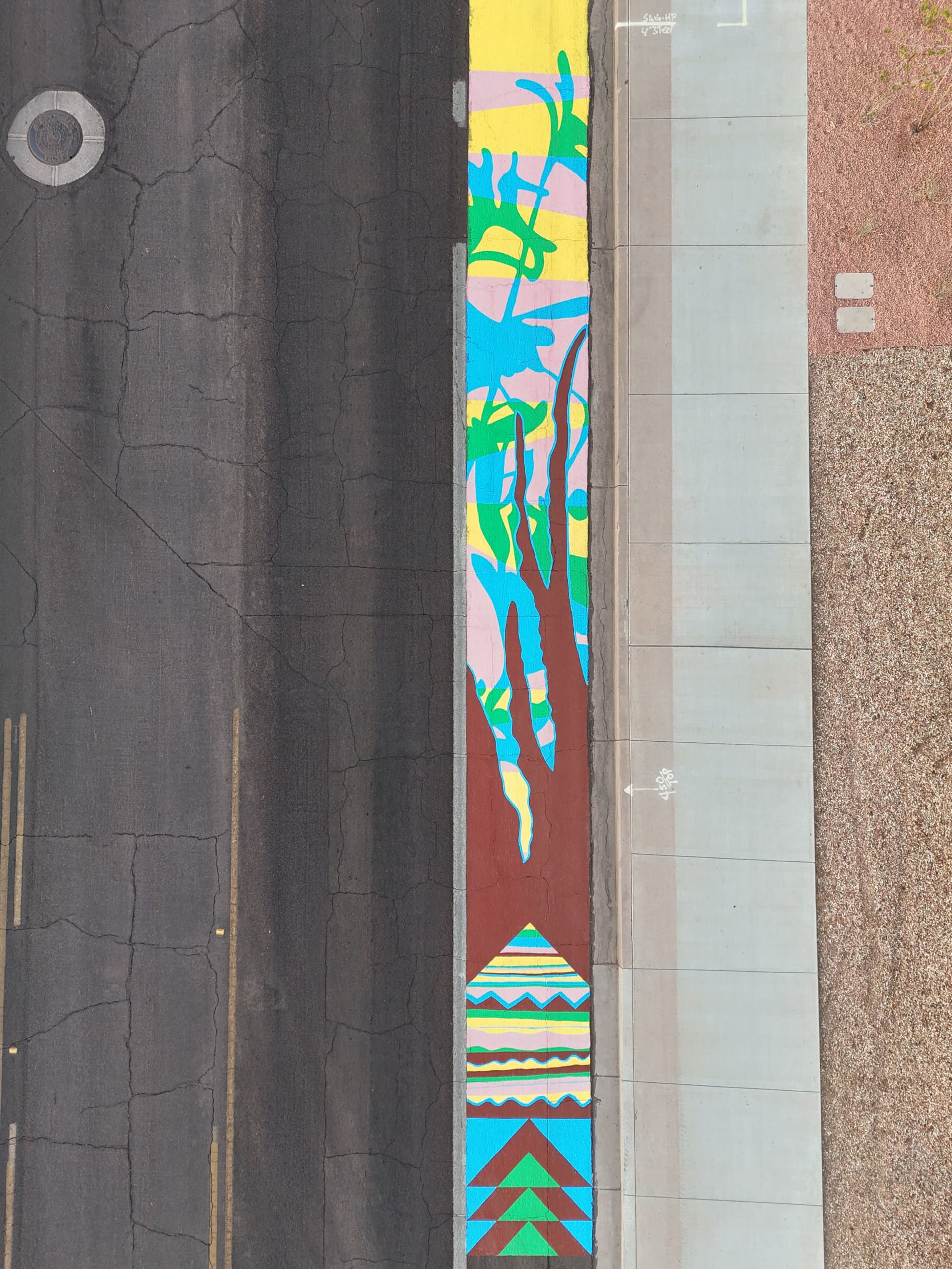 Holdeman Bike Lanes Close up by Nnuzzo