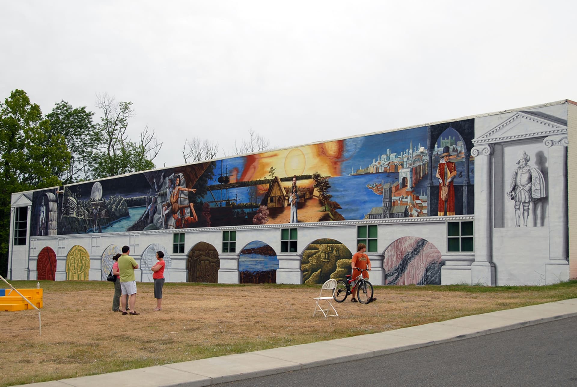 Life and Legend of Pocahontas by Murals of Baltimore