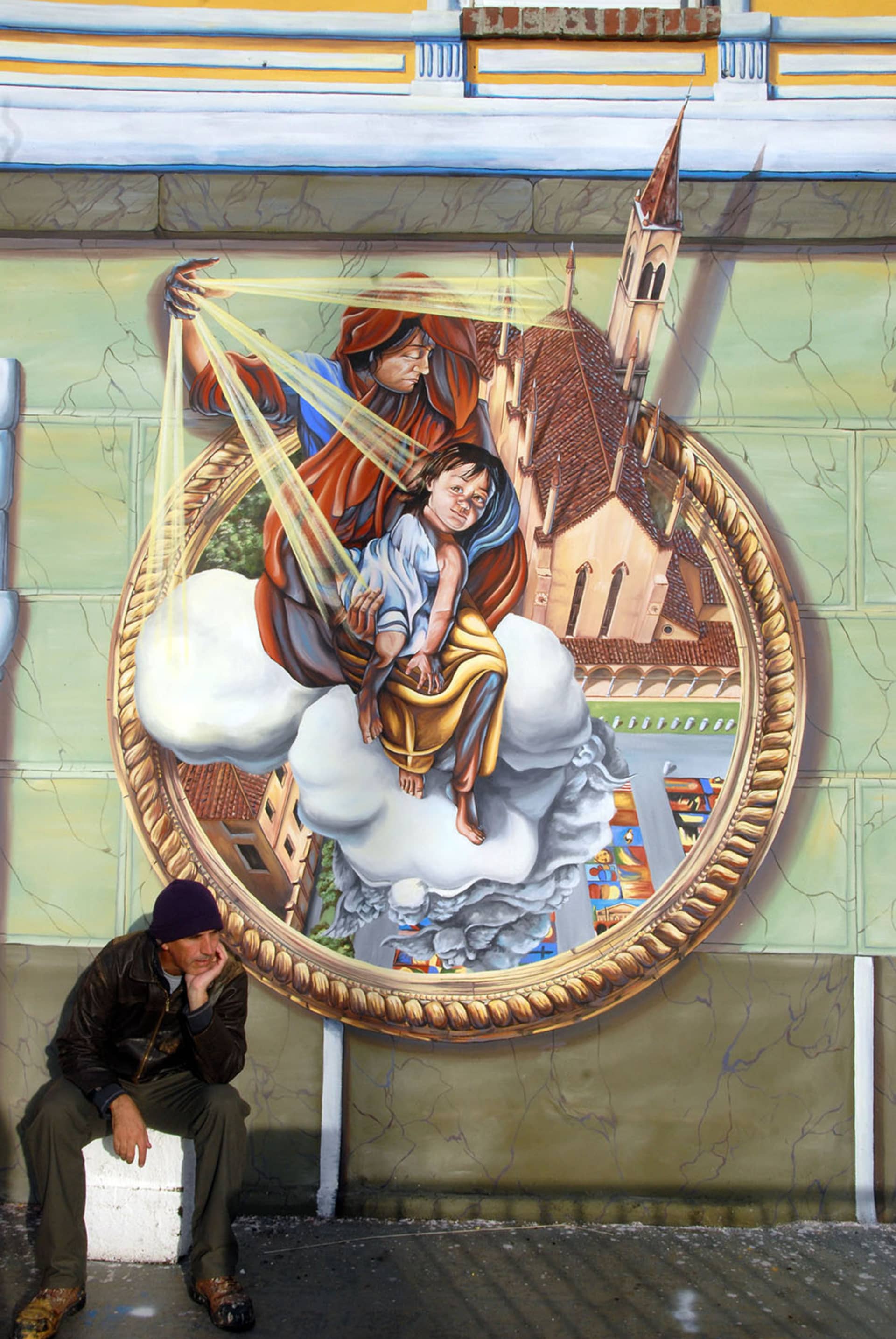 Madonnari Mural by Murals of Baltimore