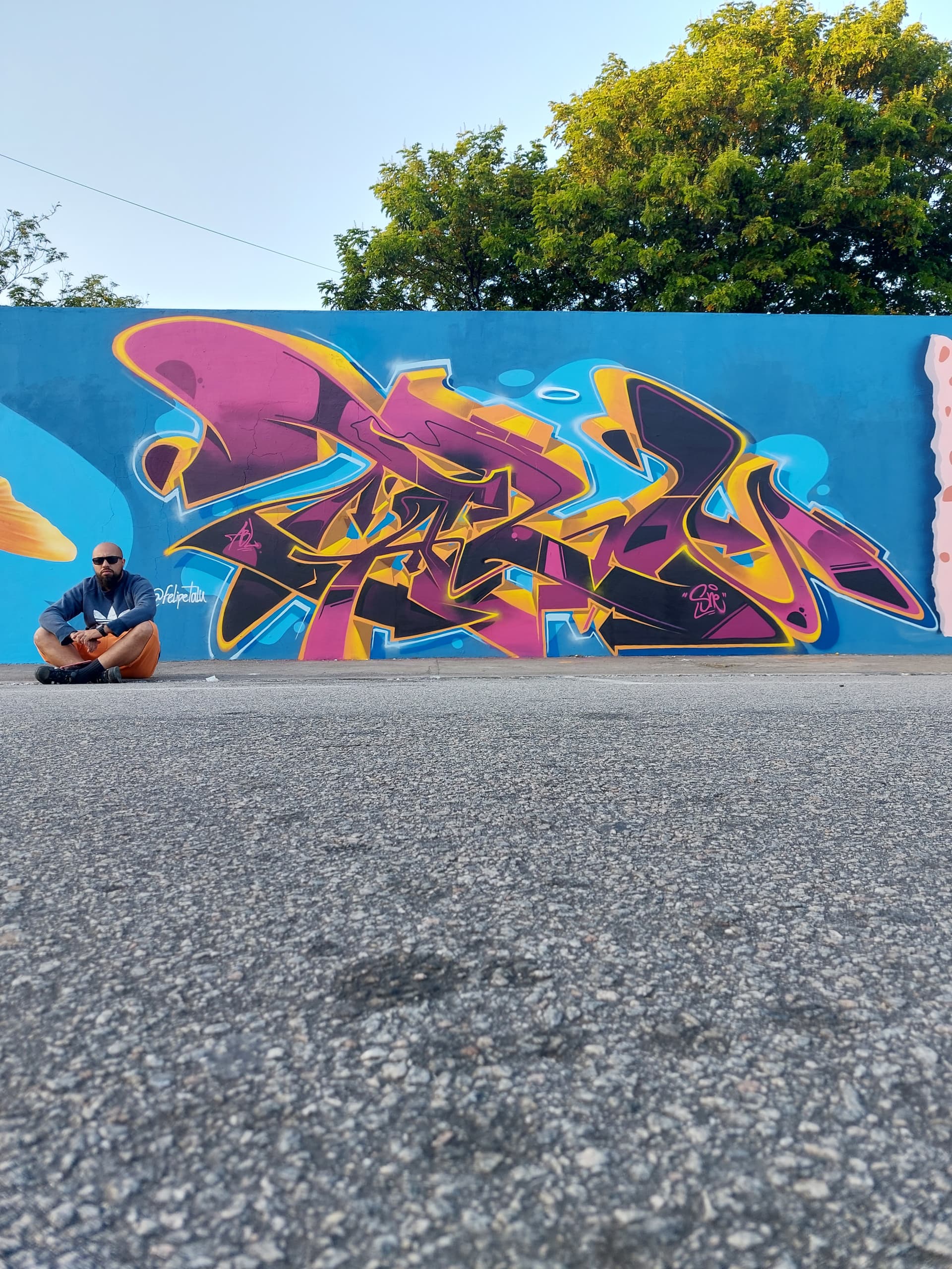 wildstyle graffiti by Felipe Talu