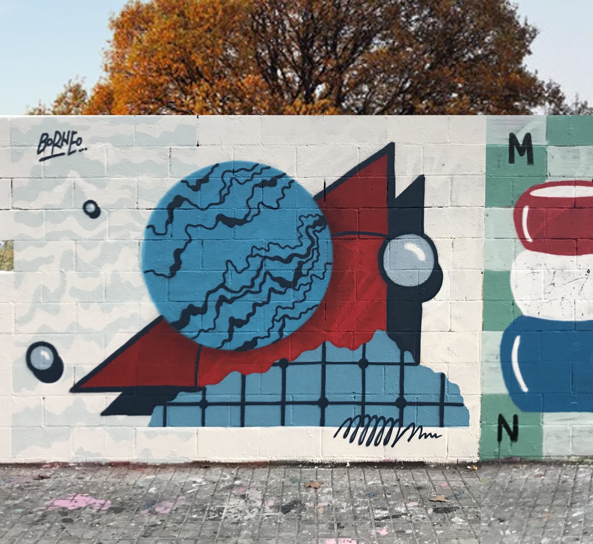 Cosmic Geometry in Urban Harmony by Borneo