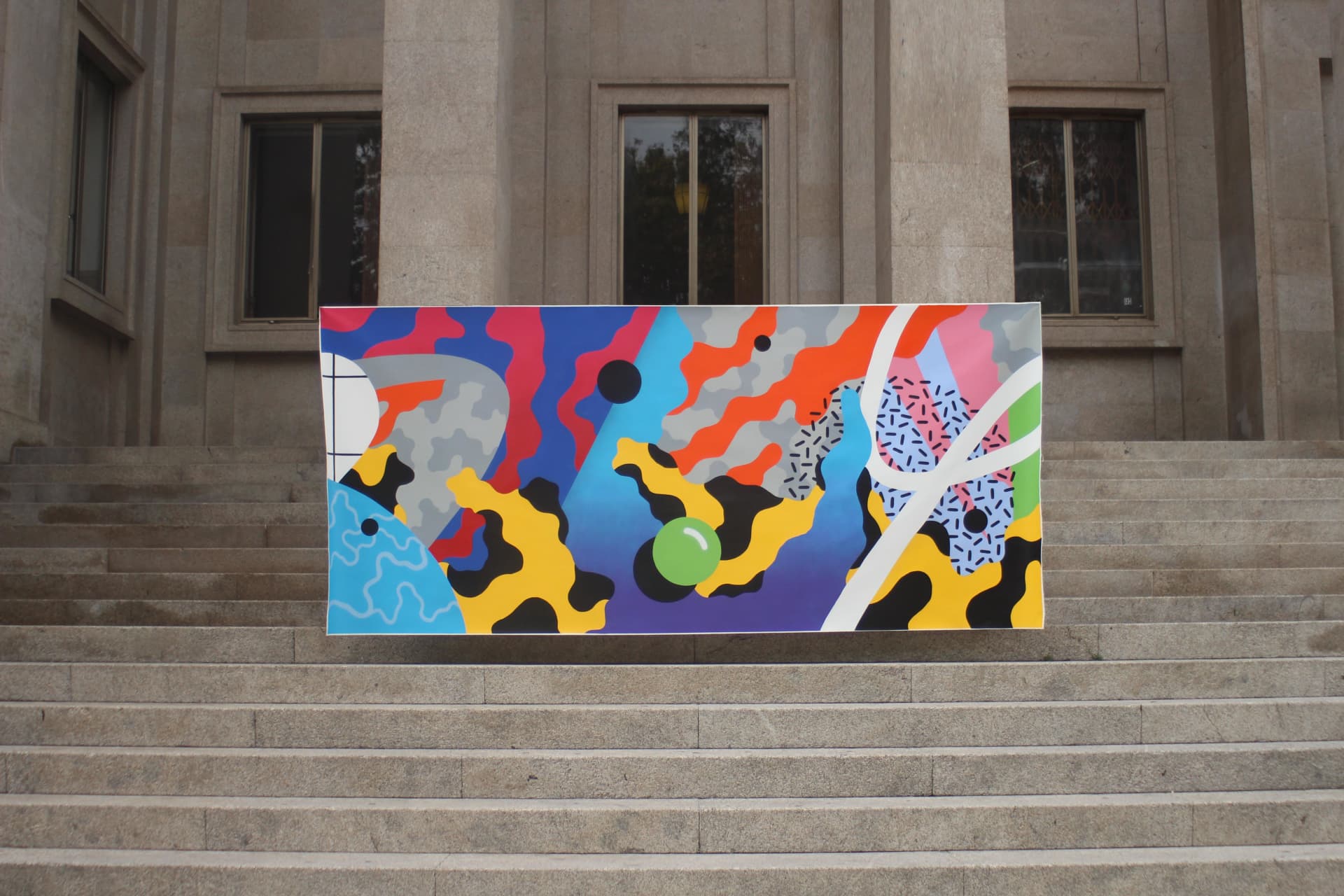 Vibrant Echoes of Urban Imagination by Borneo