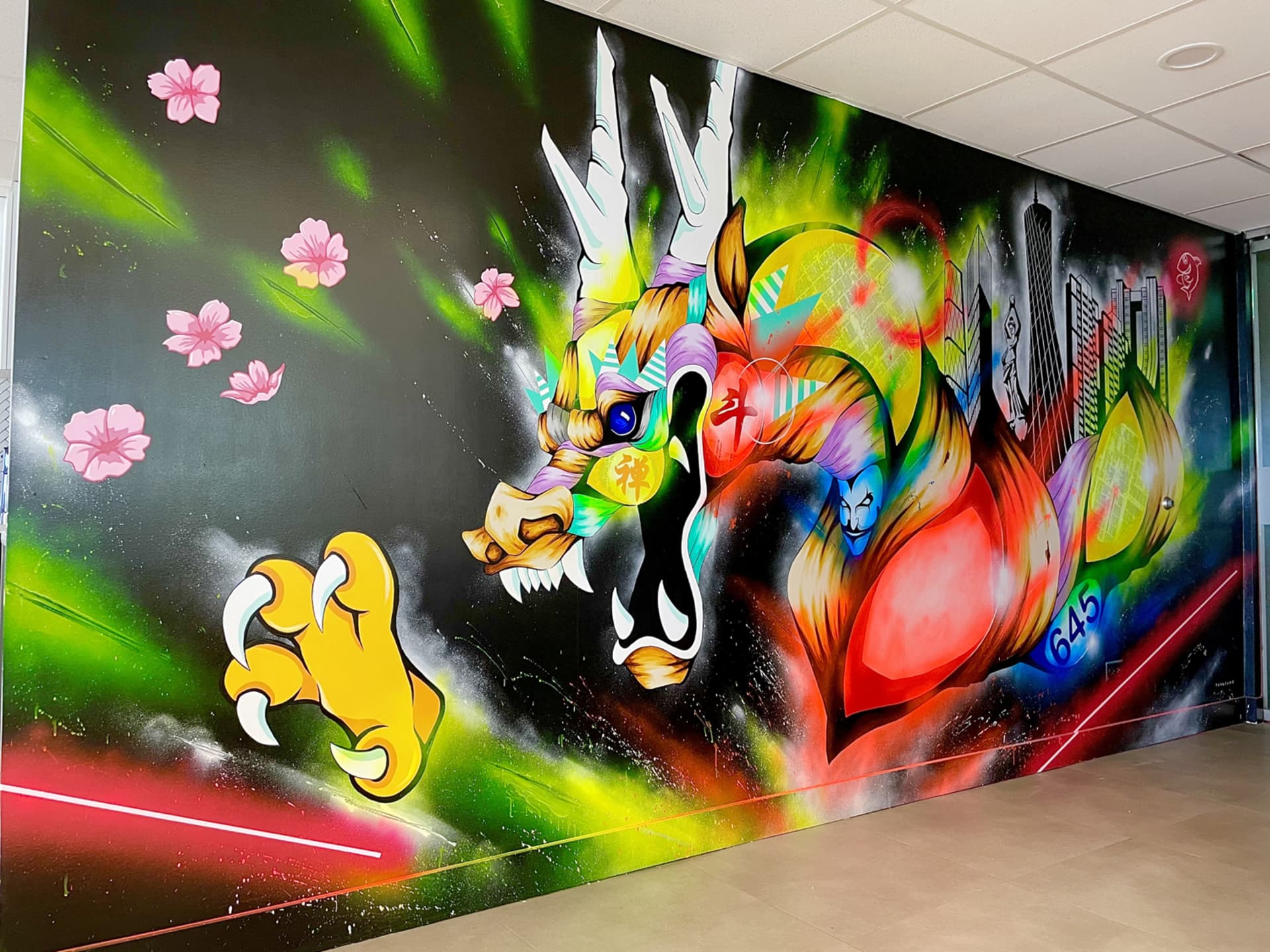 Gaming Dragon by Taka Sudo