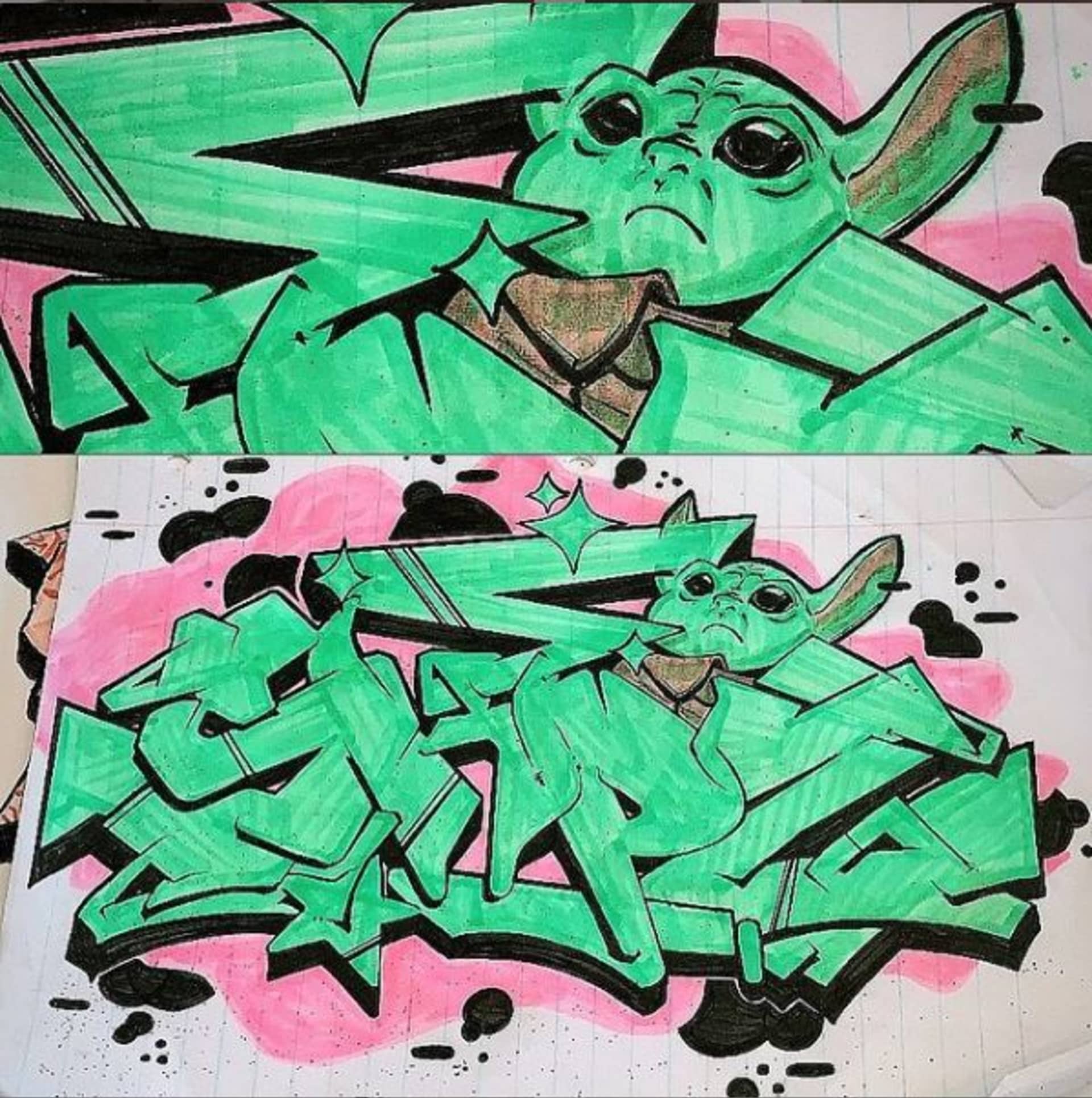 Galactic Whimsy in Neon Dreams by Sheepz