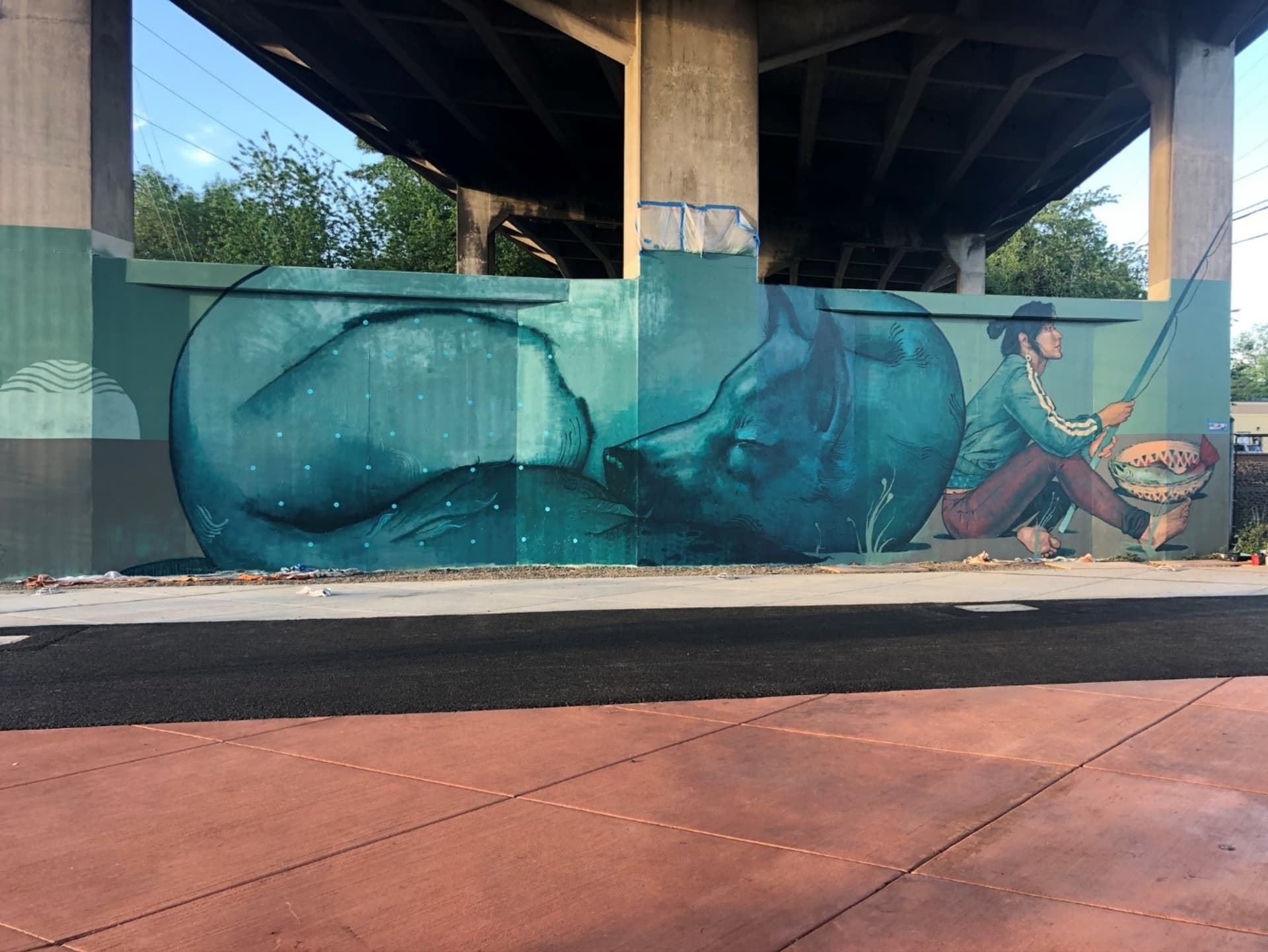 Blue Gaurdian by Rough Edge Collective