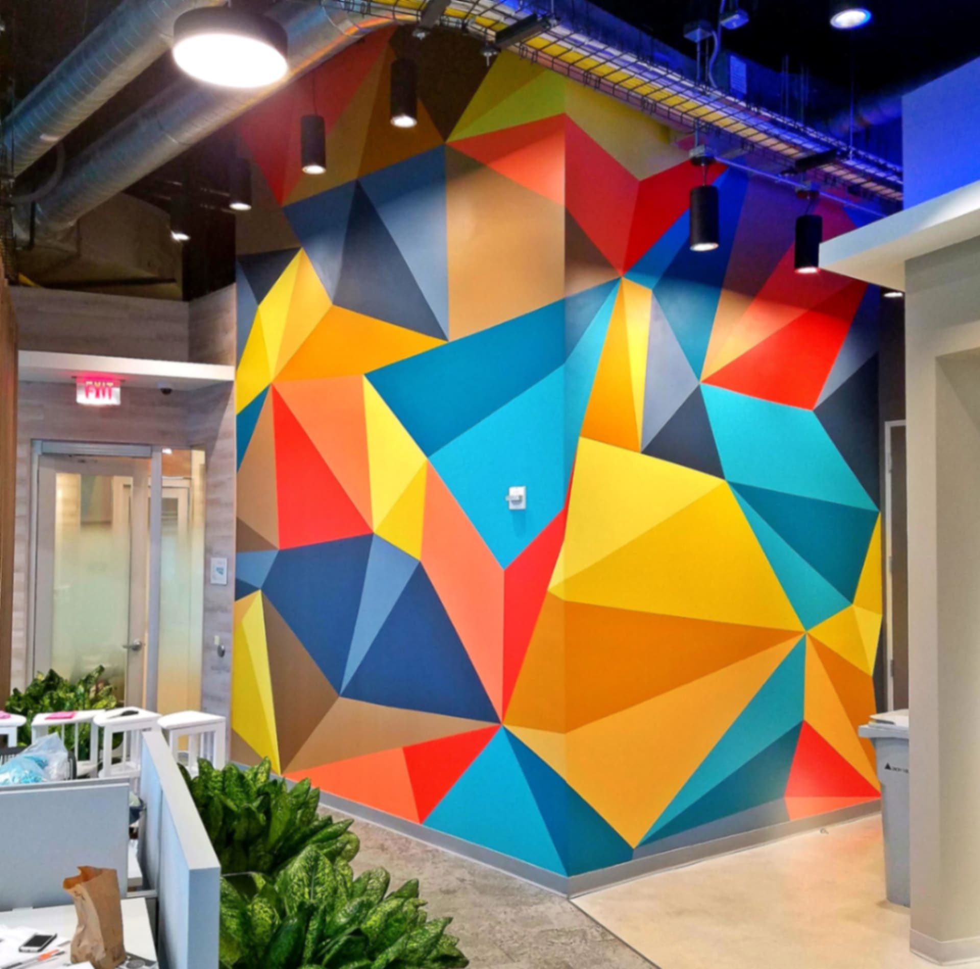 Google South Florida headquarters by Murals Miami
