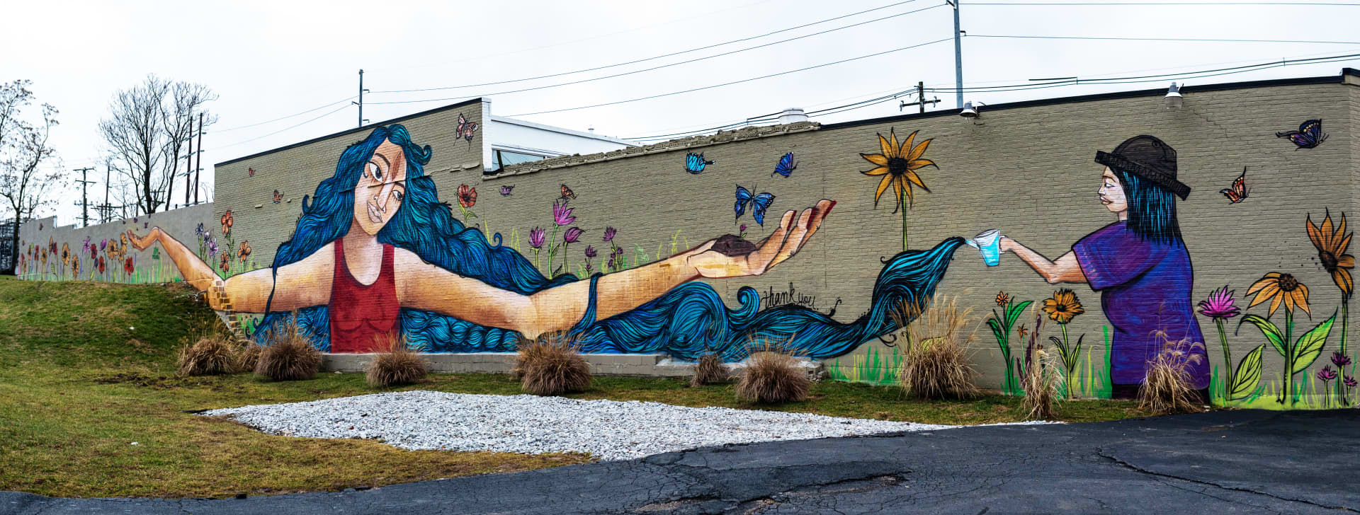 Nurturing Nature's Embrace Through Colorful Hands by Alice Mizrachi