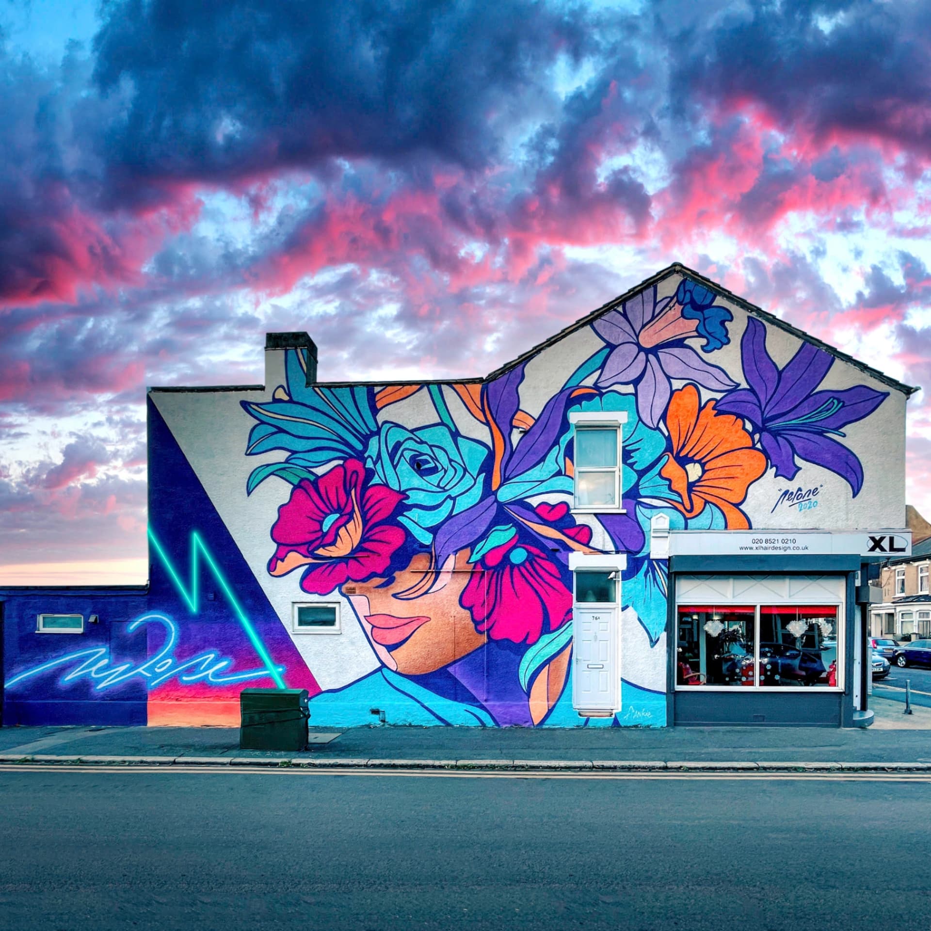 London Mural festival by Nerone