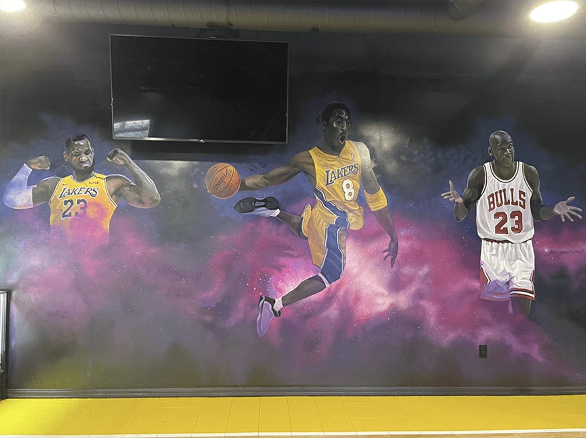 kobe mural 3 by Melany Md