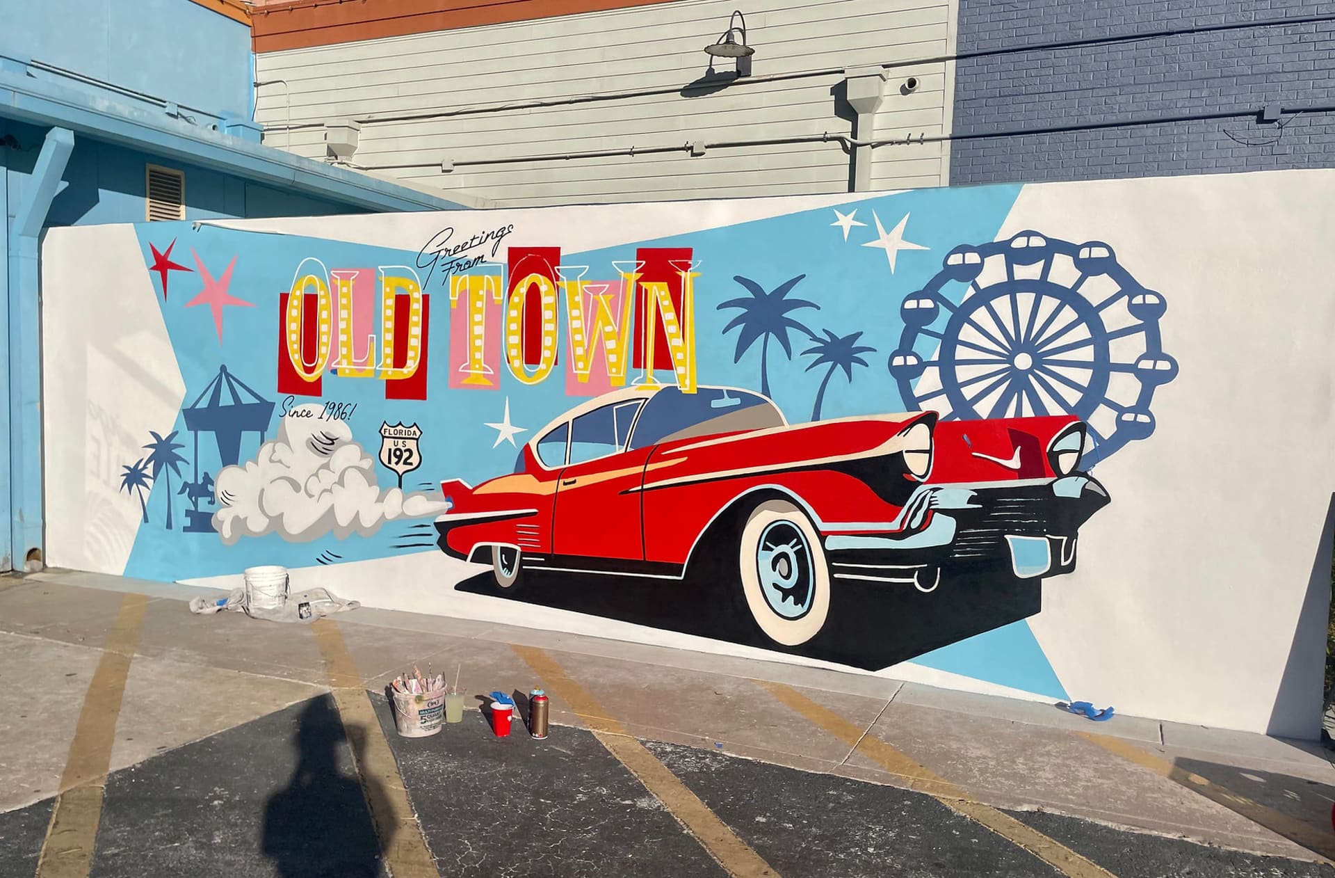 Retro Vibes of Old Town's Joyful Journey by Olivia Stafne