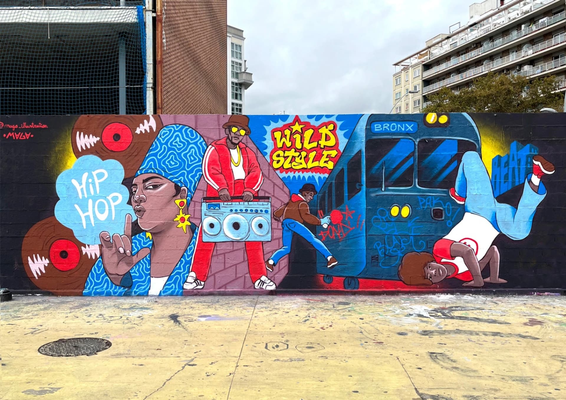 50 years of Hip Hop by Maga