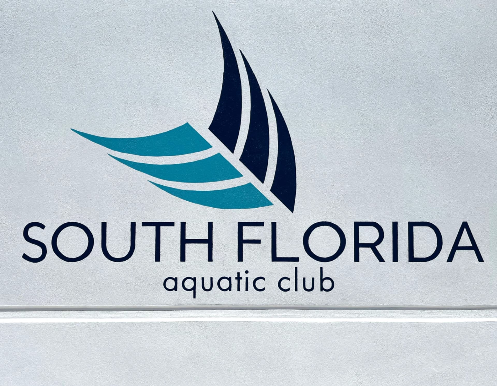 South Florida Aquatic Club Logo Detail by Jen Little
