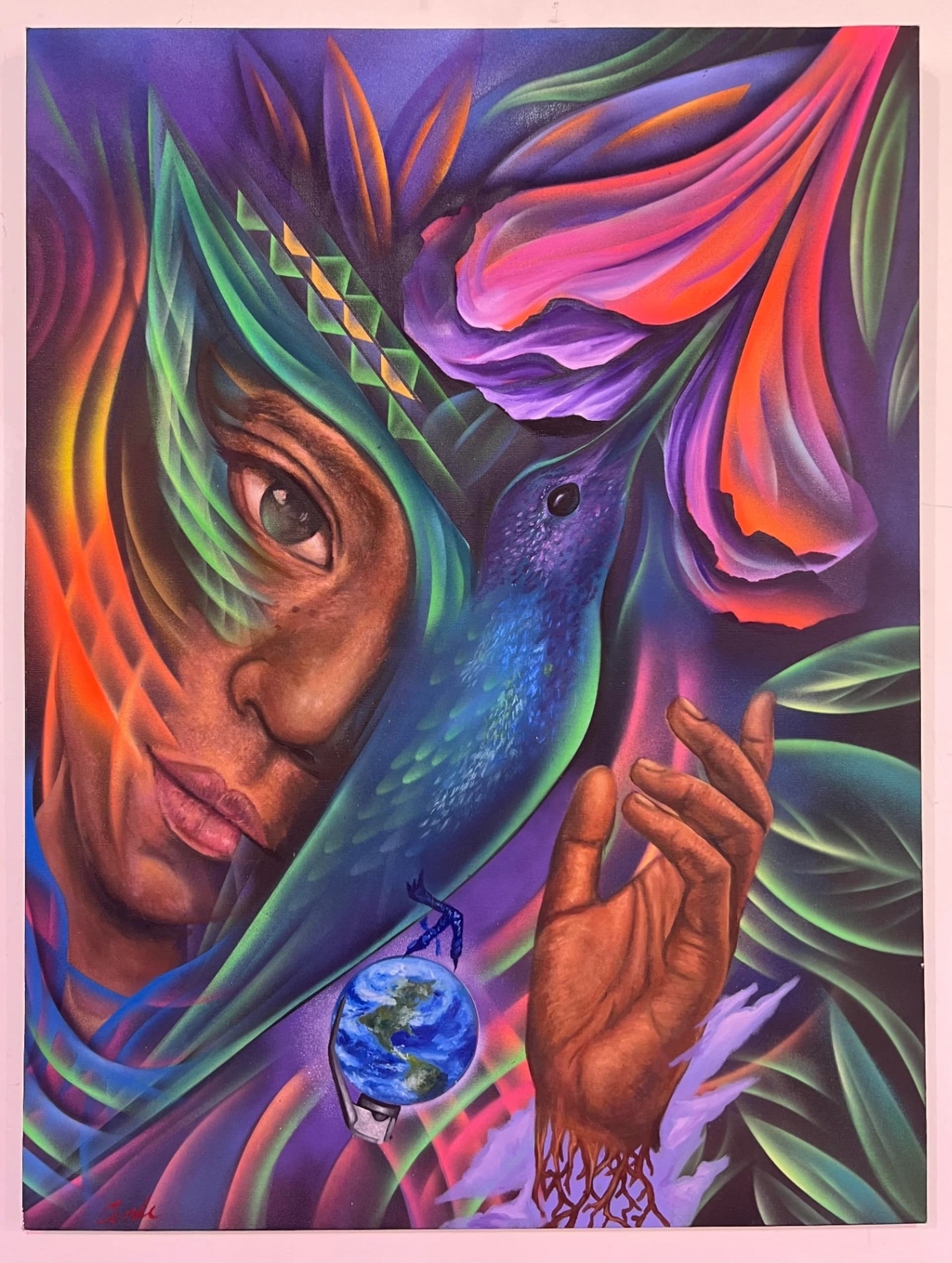 Tesla Portrait by Marcos Conde