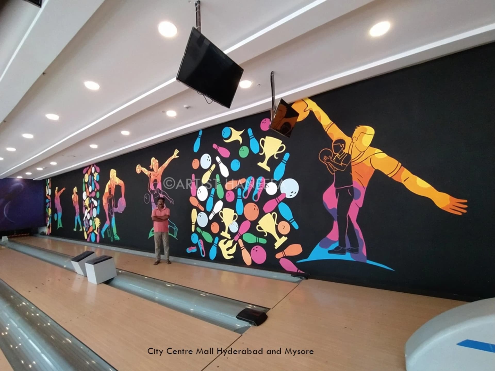 City Center Mall Play Area wall Art by Artist Haneefa