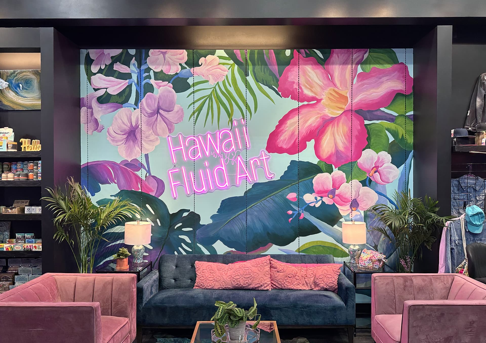 Hawaii Fluid Art - commercial  by Aniko 