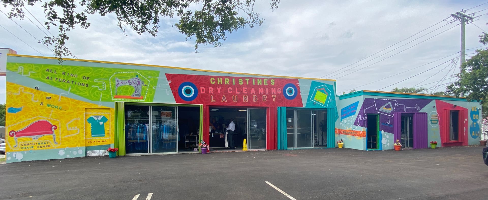 Christine's Mural by Daniela SV Art