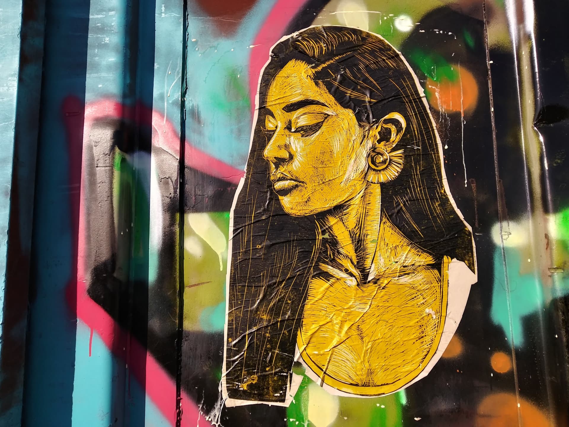 Golden Reverie in Urban Shadows by Spartacous Cacao
