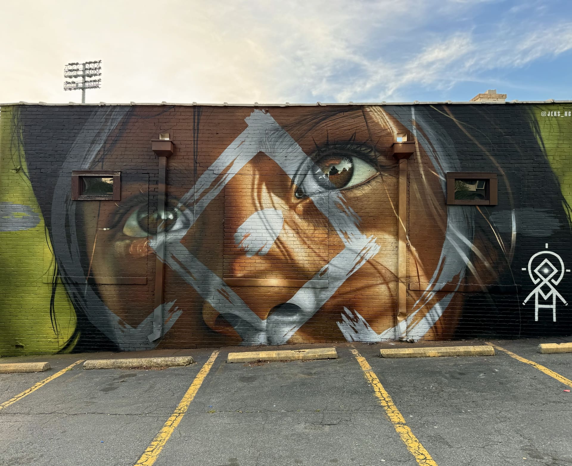 Eyes of Resilience and Reflection by JEKS ONE