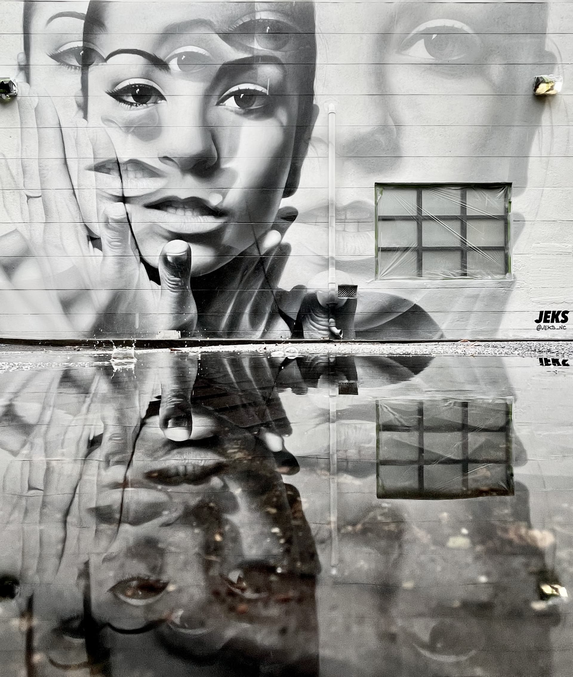 Reflections of Identity and Perception by JEKS ONE