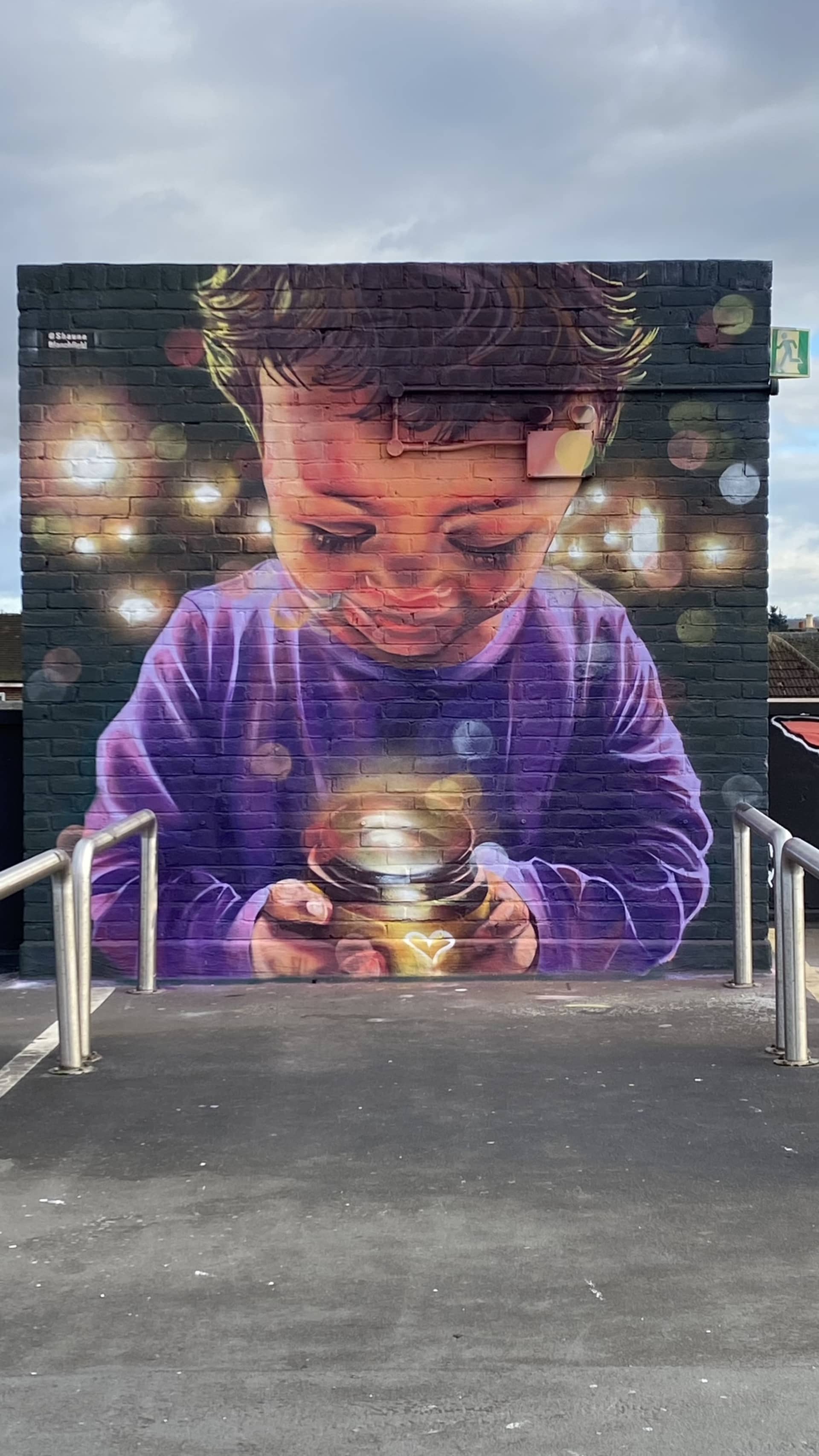 Illuminating Wonder in a Child's Hands by Shauna Anseo