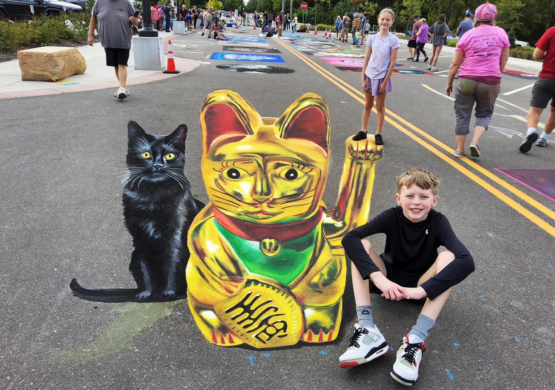 Lucky cats by anat ronen