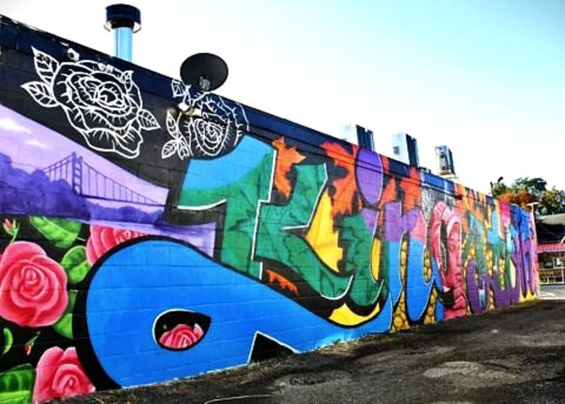 Vibrant Echoes of Urban Identity by BLKBYRD