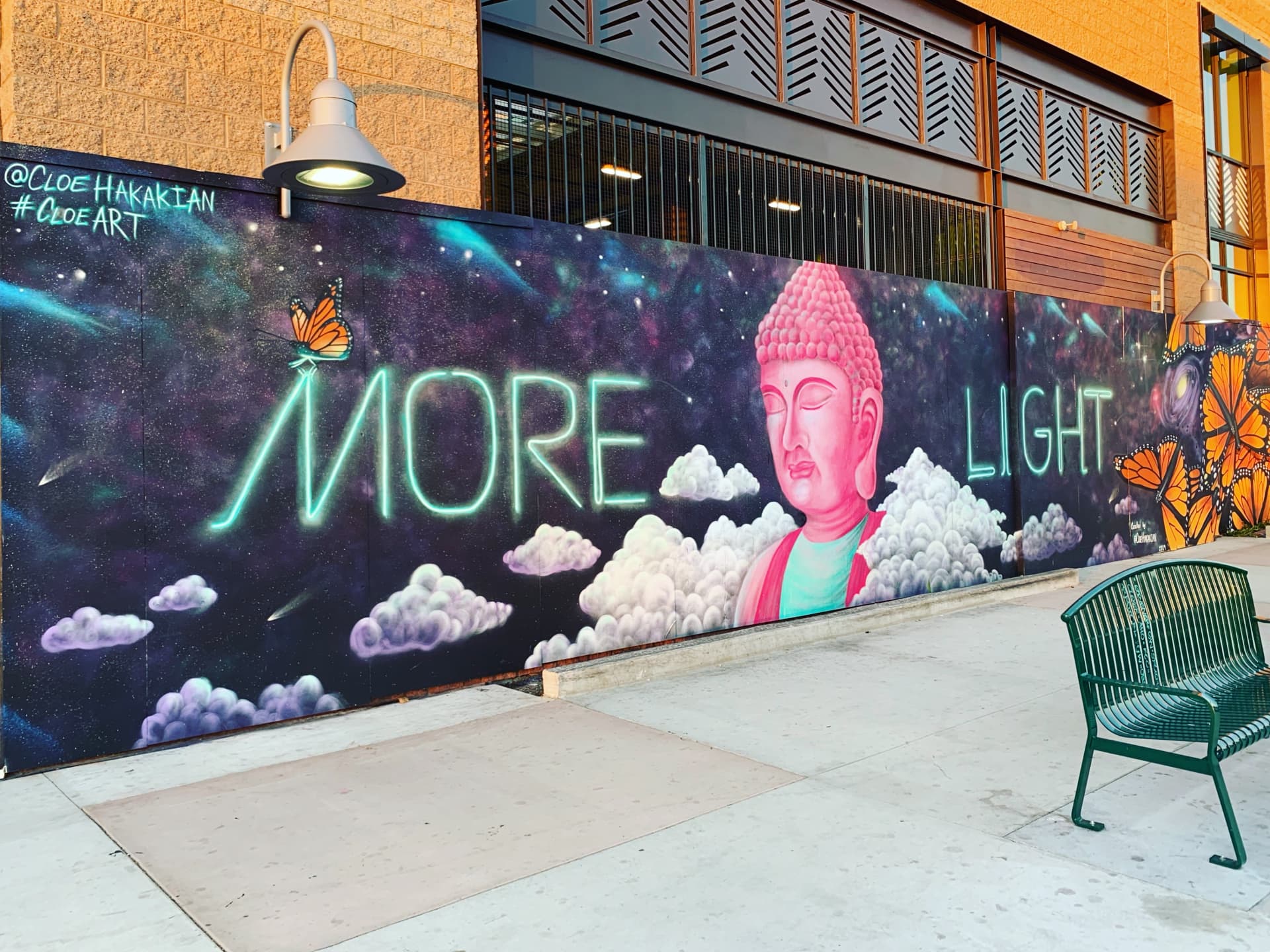 Illuminating Serenity in a Cosmic Embrace by Cloe Hakakian