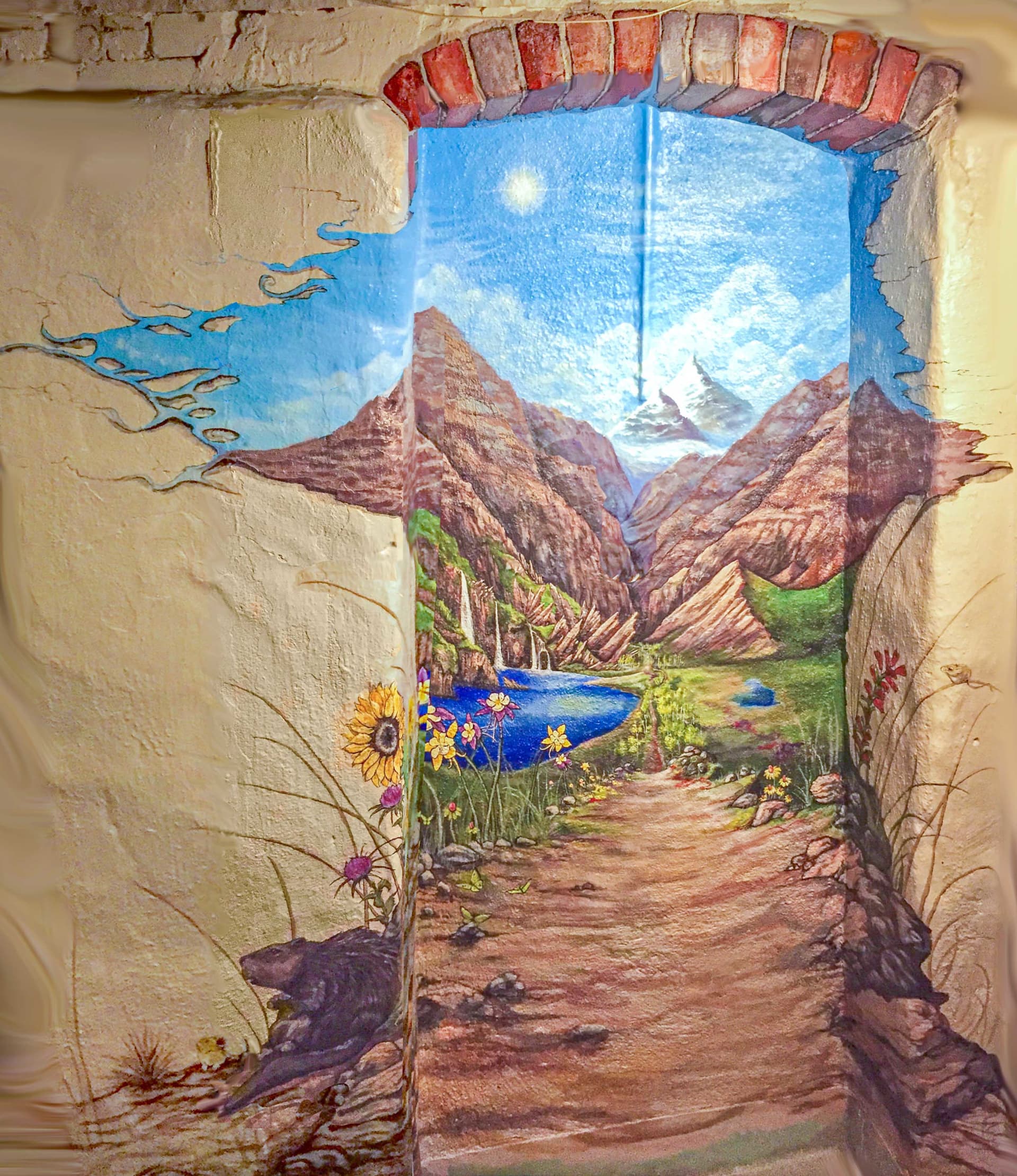 Gateway to Nature's Embrace by Zoe Markham