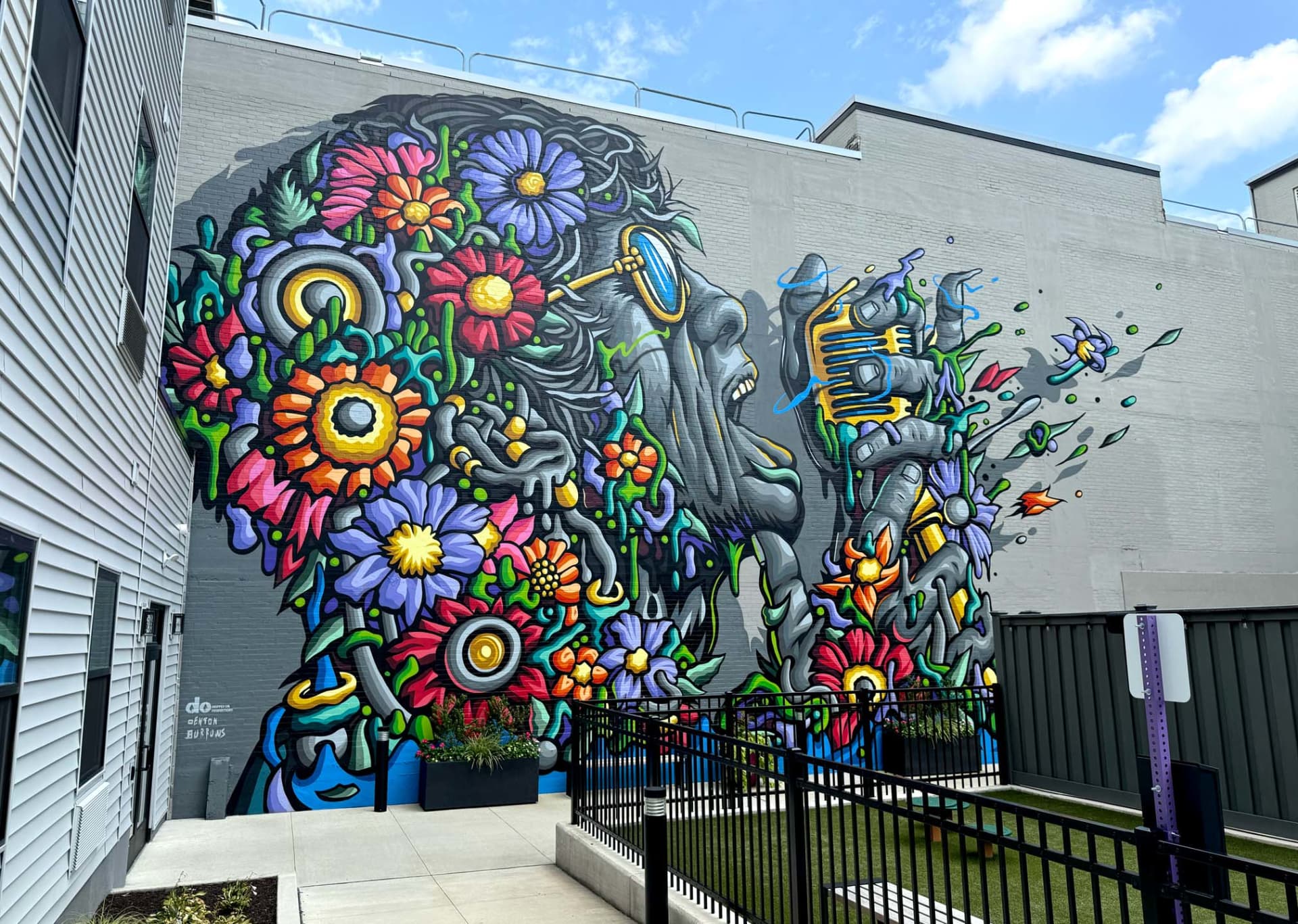 Rock'n Nature Courtyard by Dripped On Productions