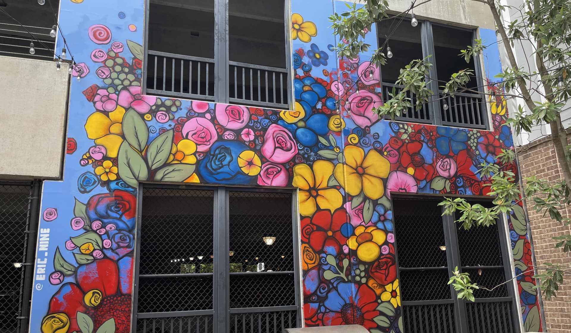 Vibrant Blossoms of Urban Serenity