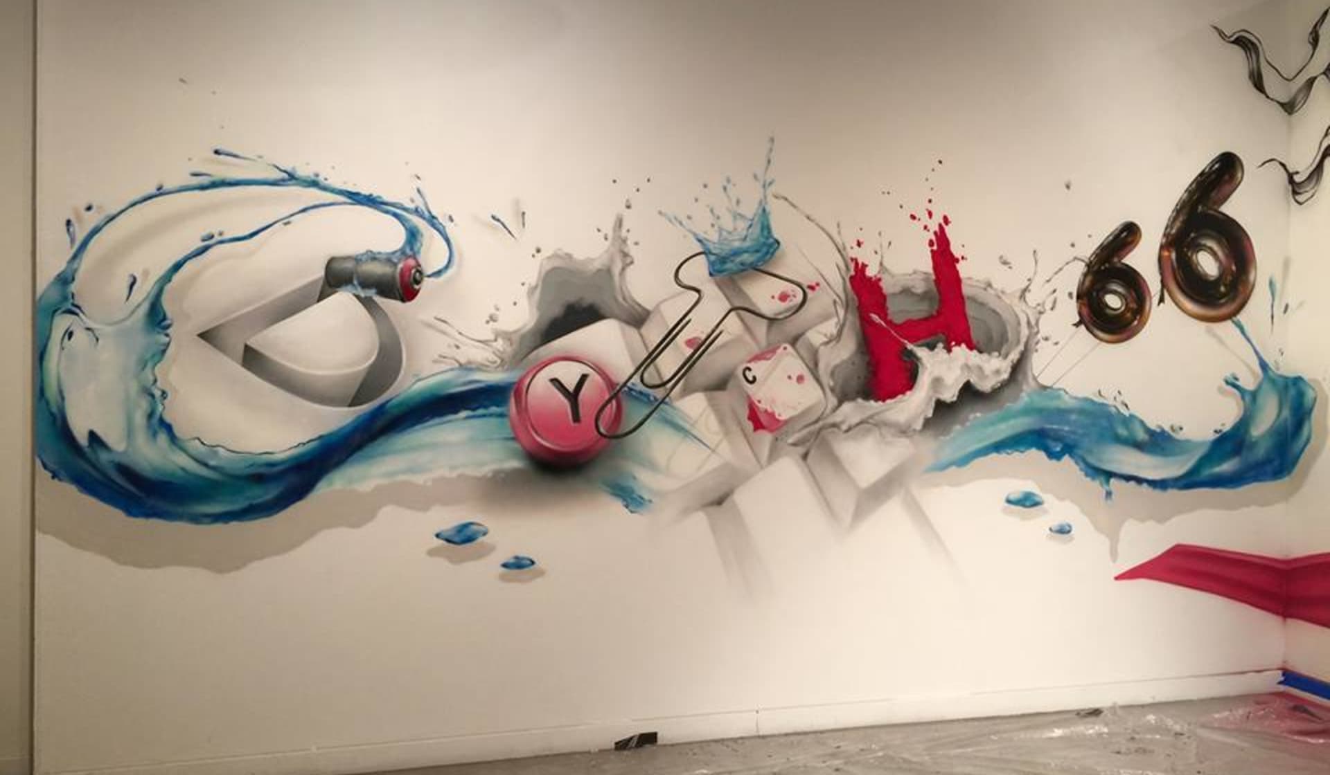 Fluid Dynamics of Color and Form