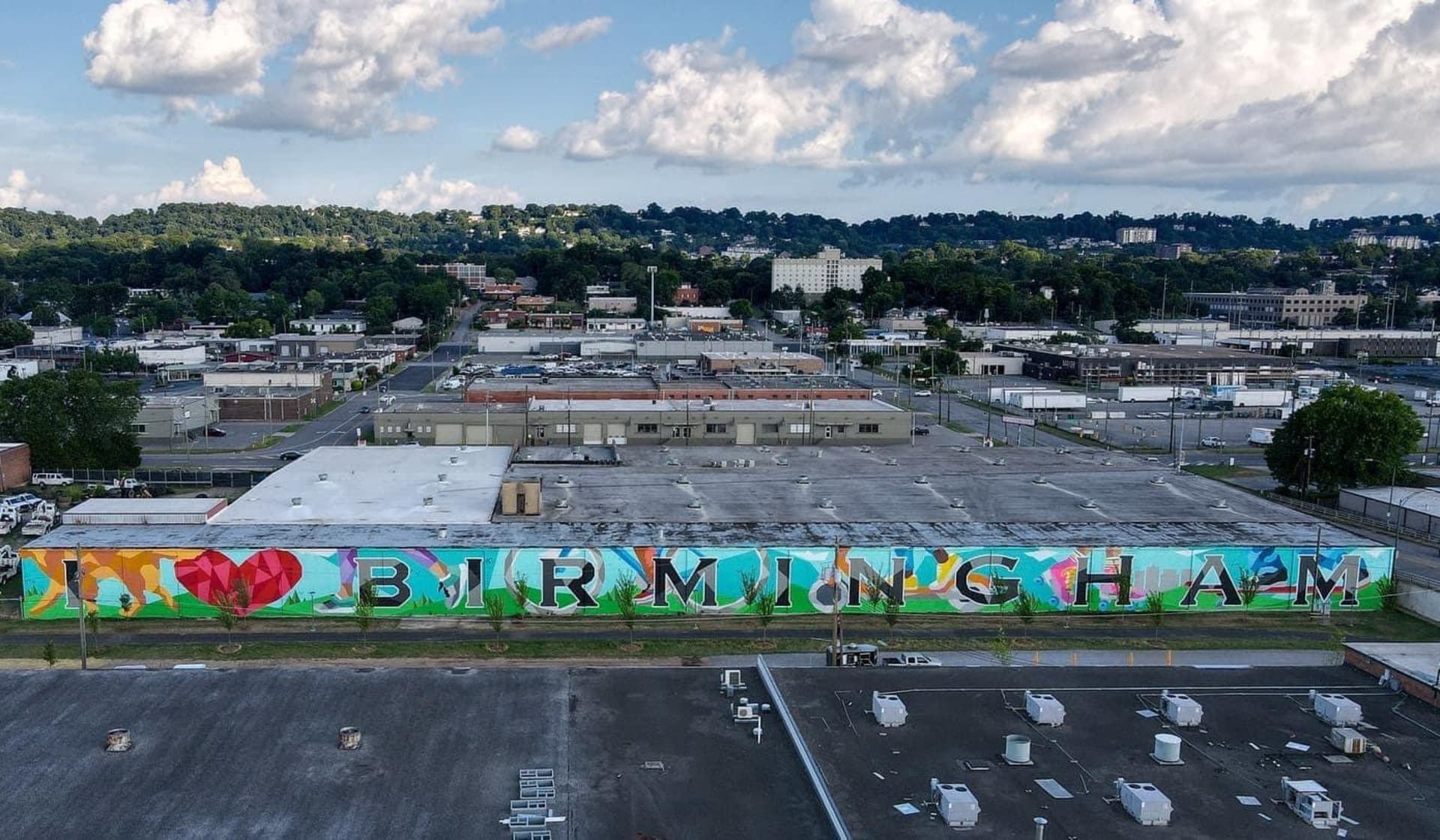 Vibrant Love Letter to Birmingham's Spirit