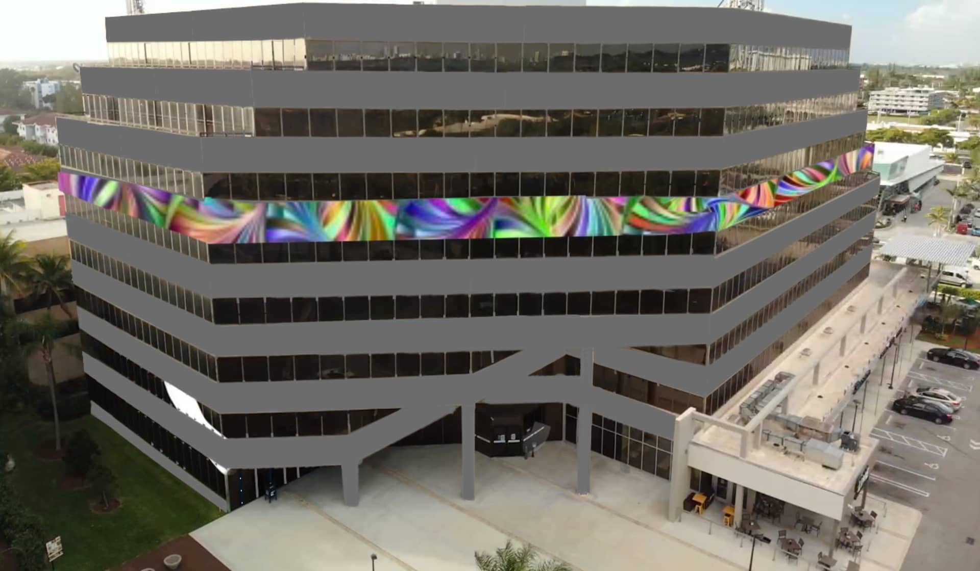 Vibrant Waves of Urban Expression