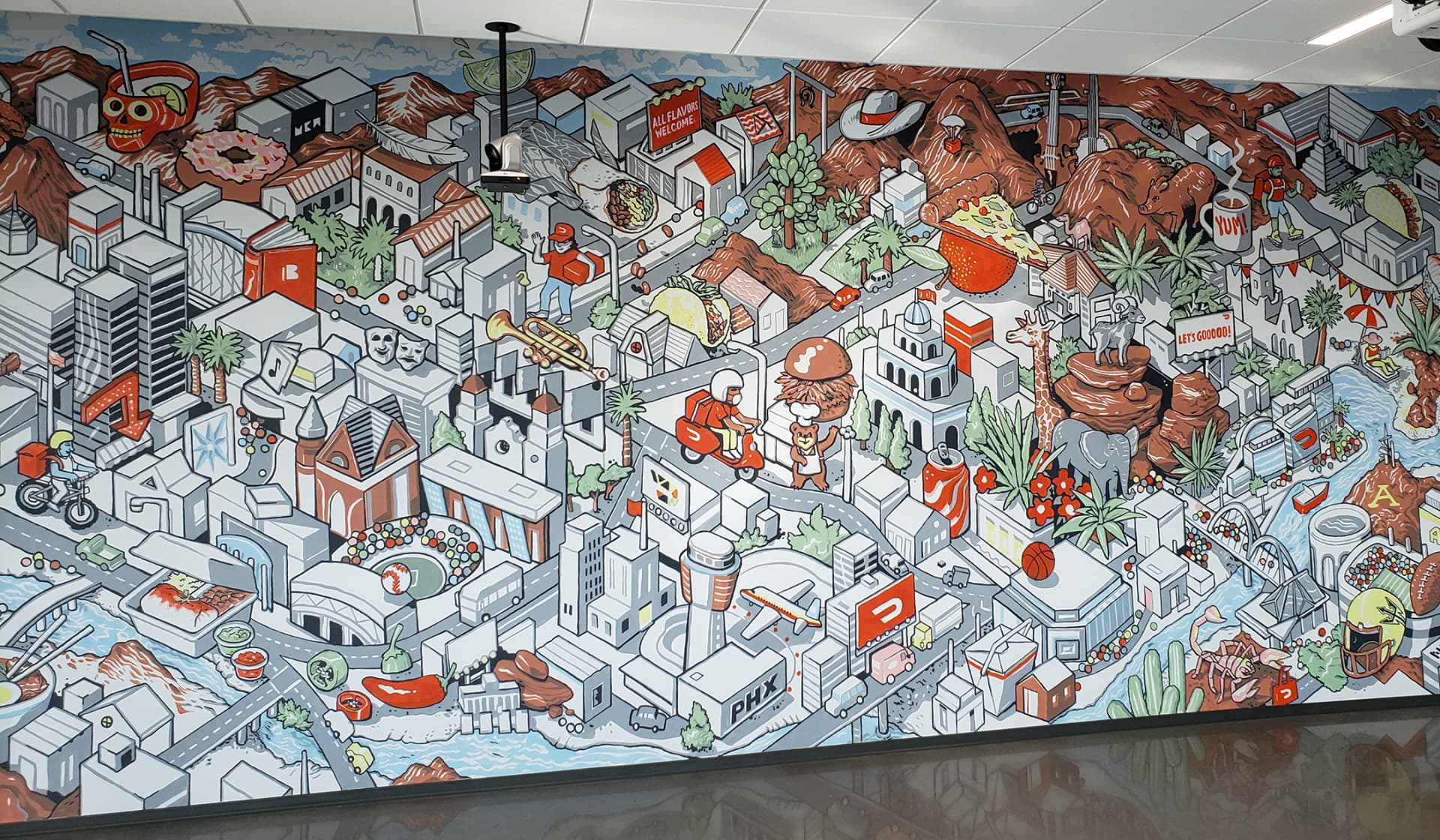 Doordash Tempe Mural