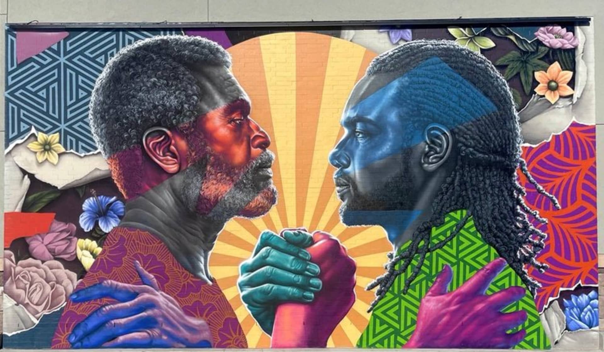 Unity in Colorful Embrace