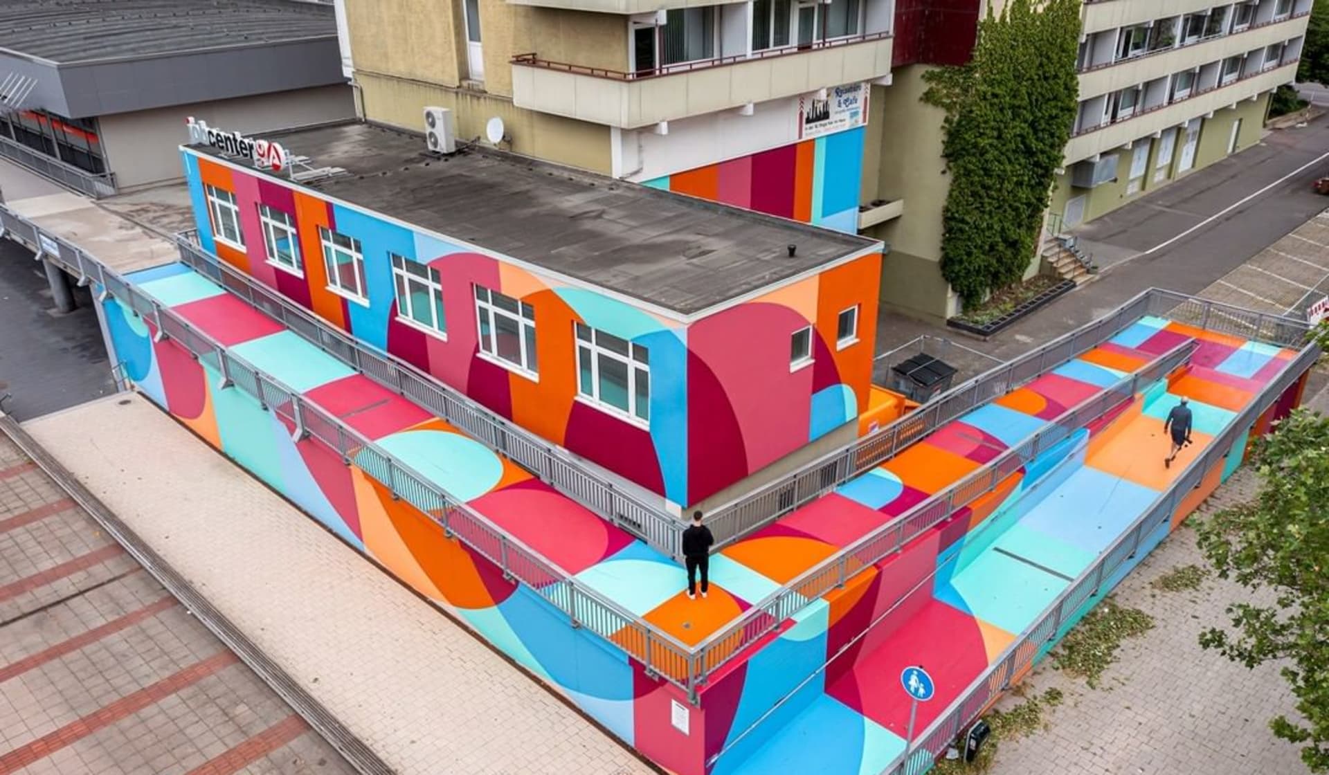Vibrant Pathways of Color and Connection