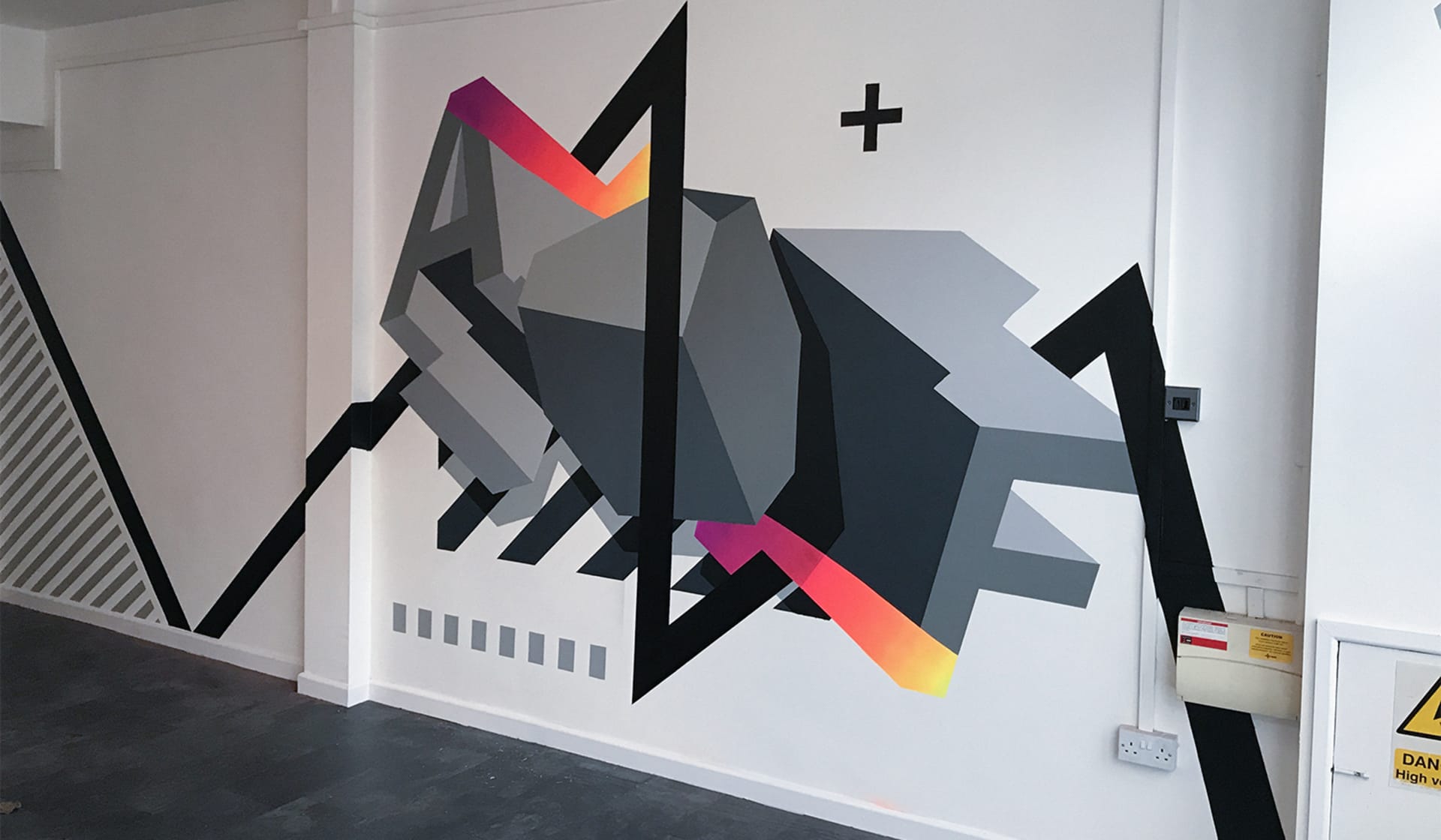 Geometric Echoes of Urban Expression