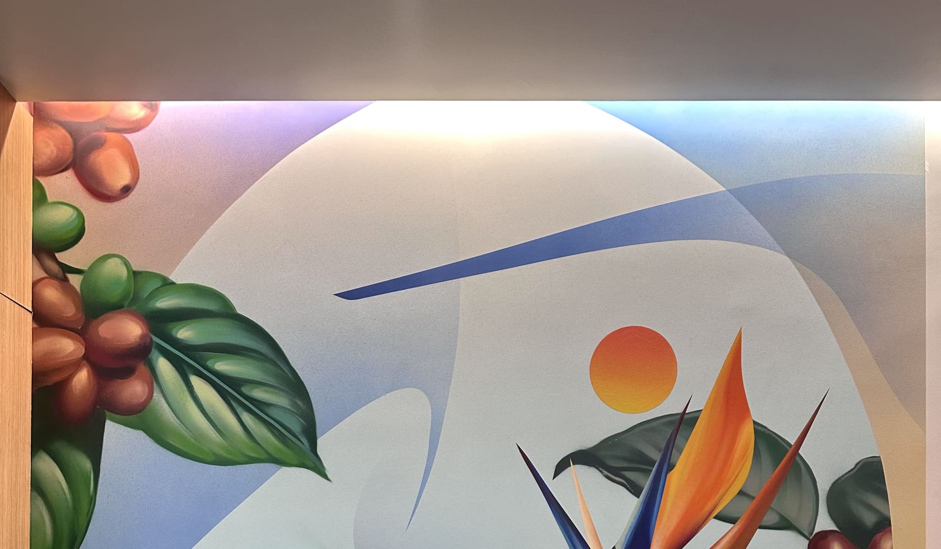 Tropical Harmony in Vibrant Color Palette